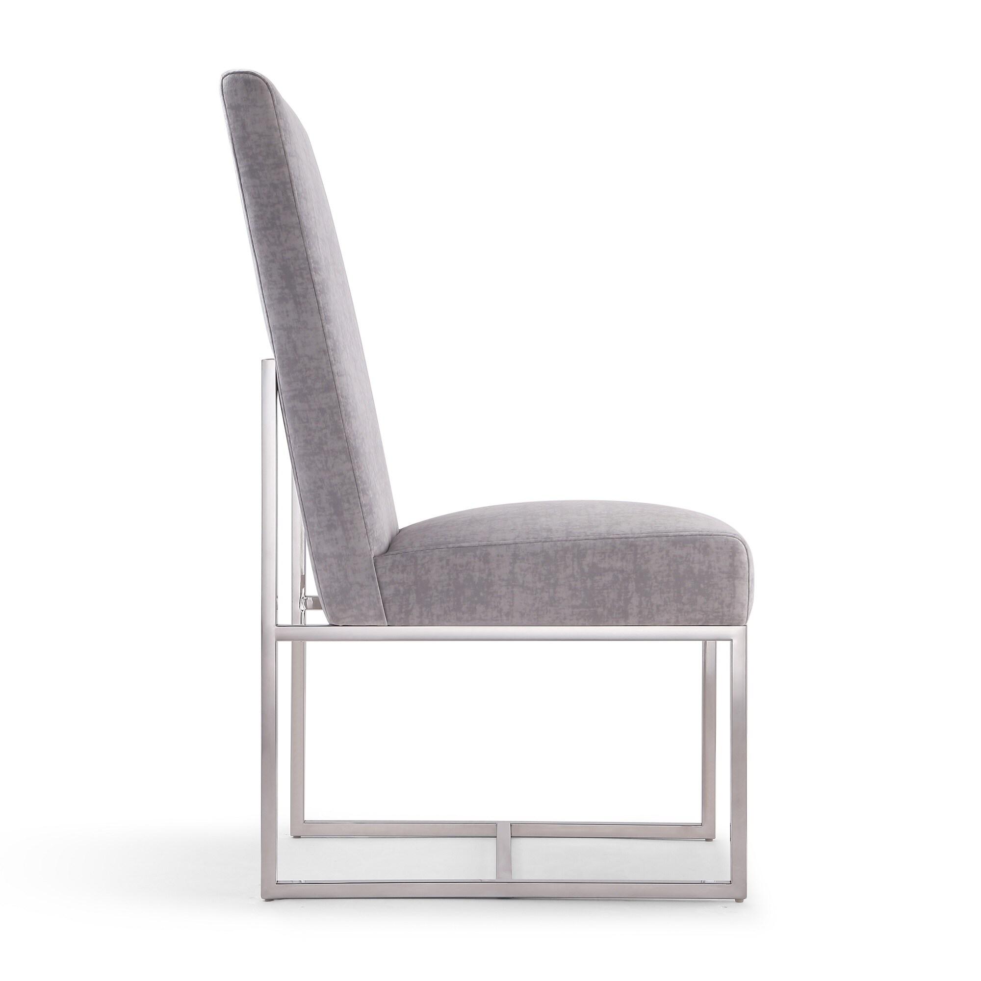 Hokku Designs Johnnette 18.9'' H Velvet Upholstered Side Chair