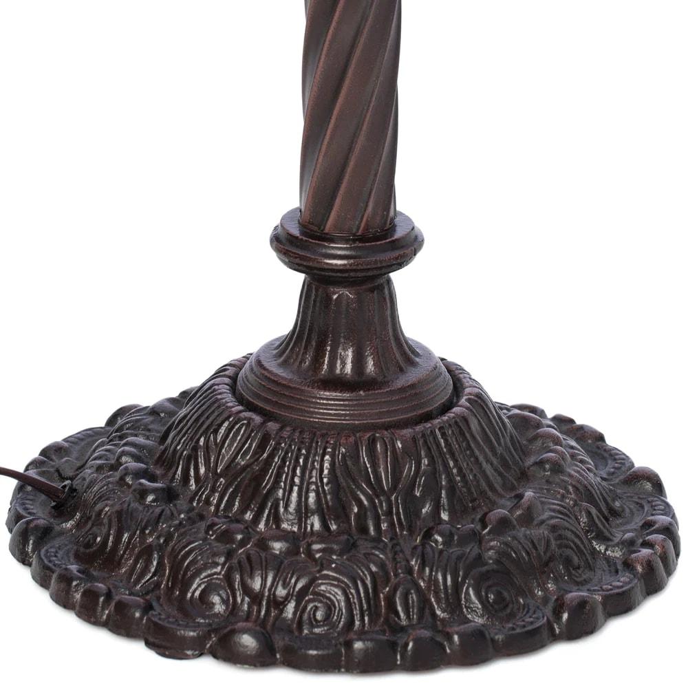 Warehouse of Tiffany Peacock 1 Light Torchiere