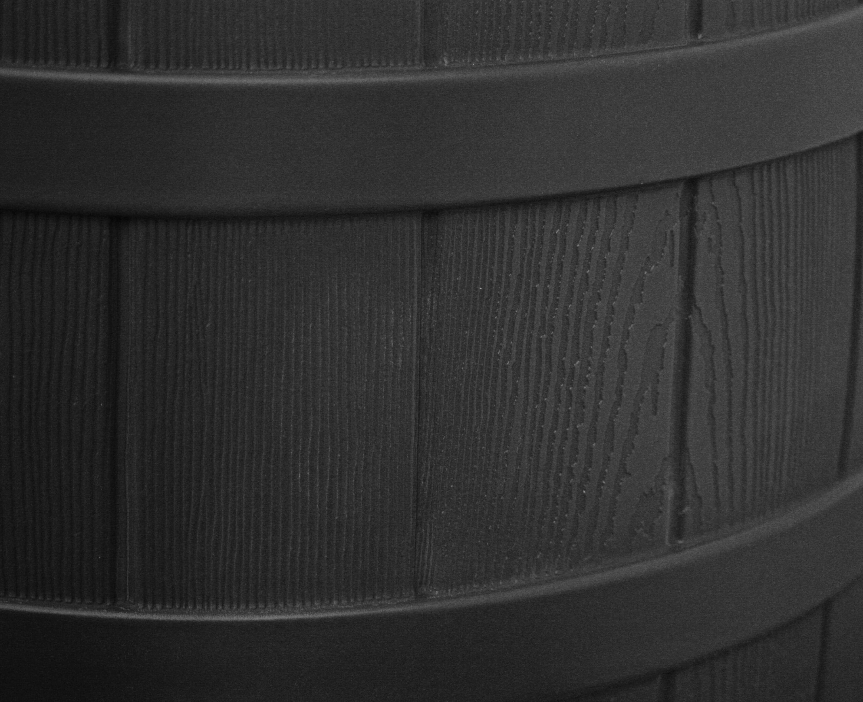 Good Ideas 50 Gallons Plastic Drainable Dual Overflow Rain Barrel