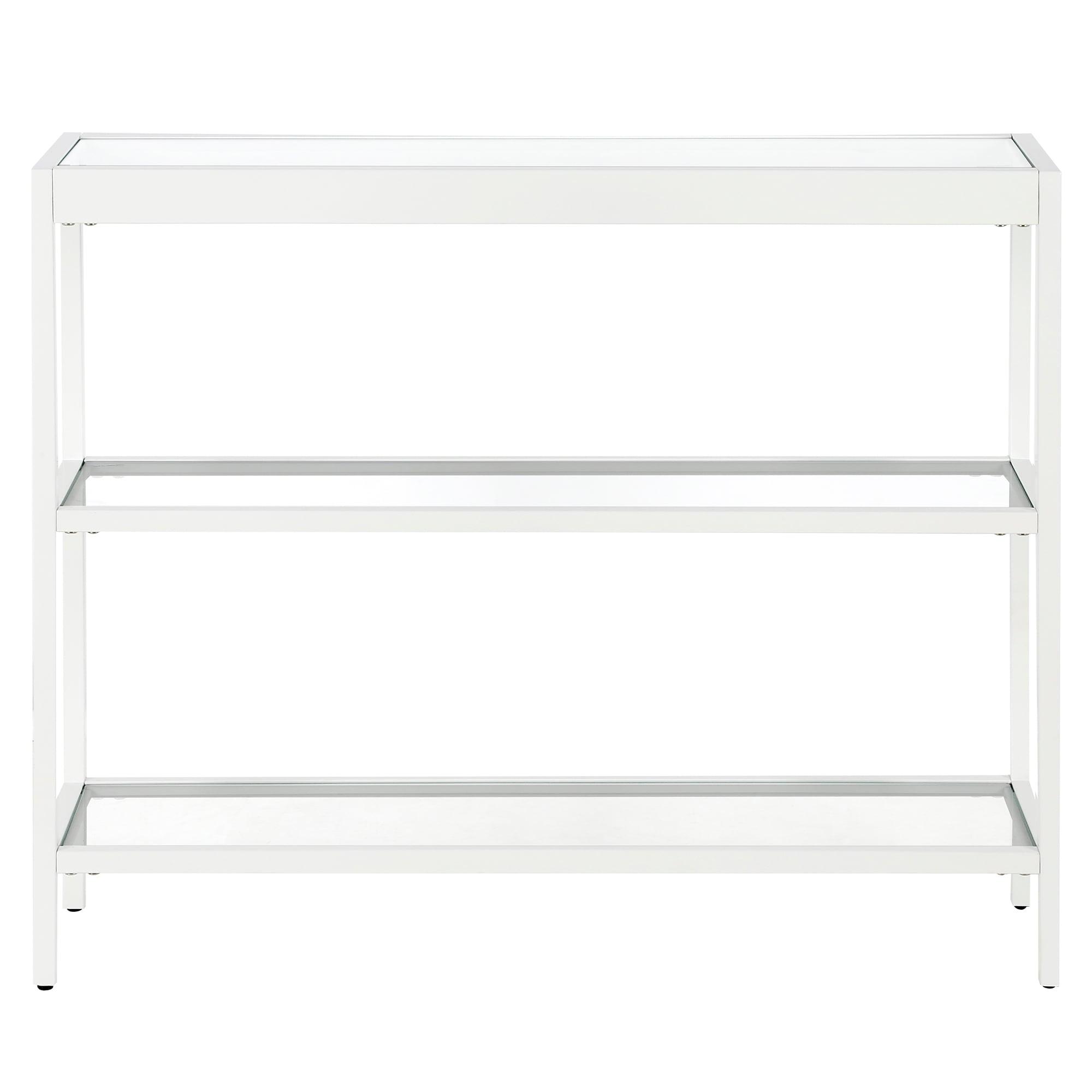 36" White Console Table - Henn&Hart