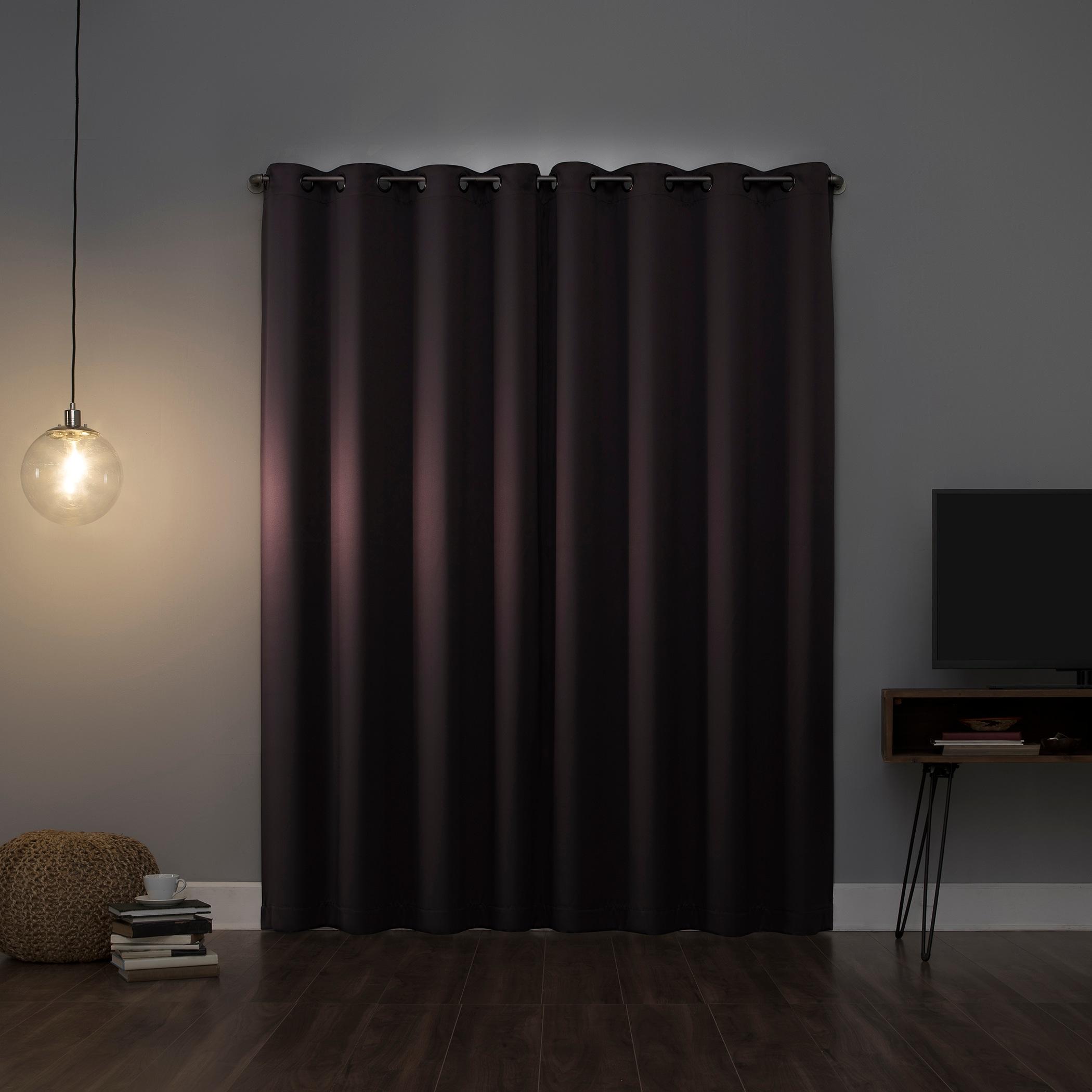 Oslo Theater Grade Extreme 100% Blackout Grommet Curtain Panel