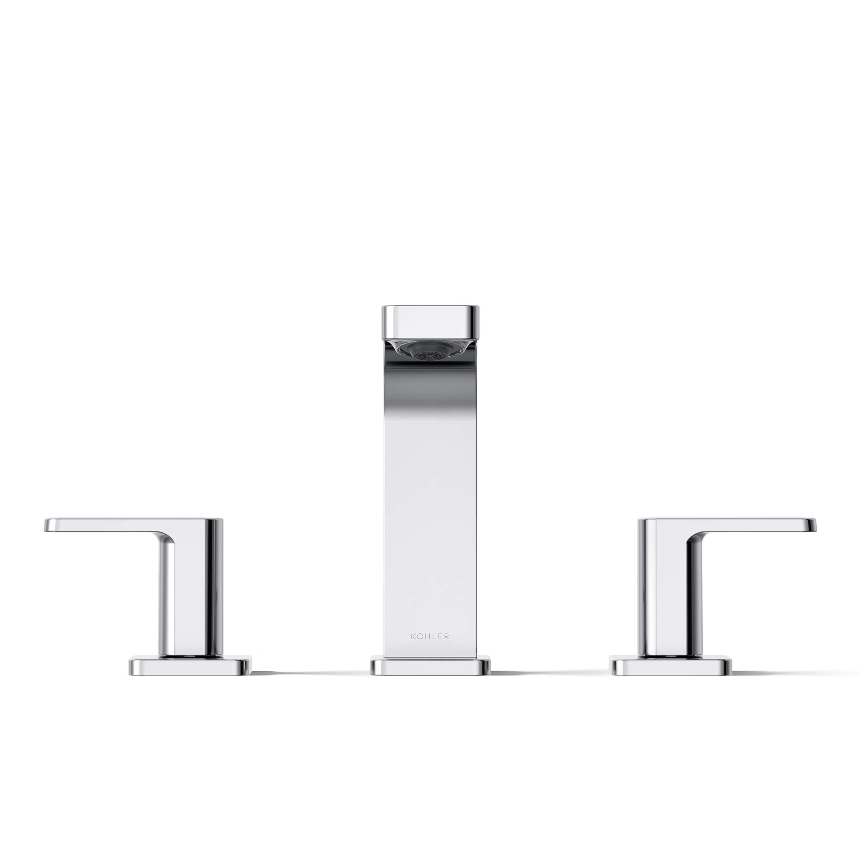 Parallel™Widespread Bathroom Faucet, 3-Hole Two Lever Handle Bathroom Sink Faucet, 1.2 GPM