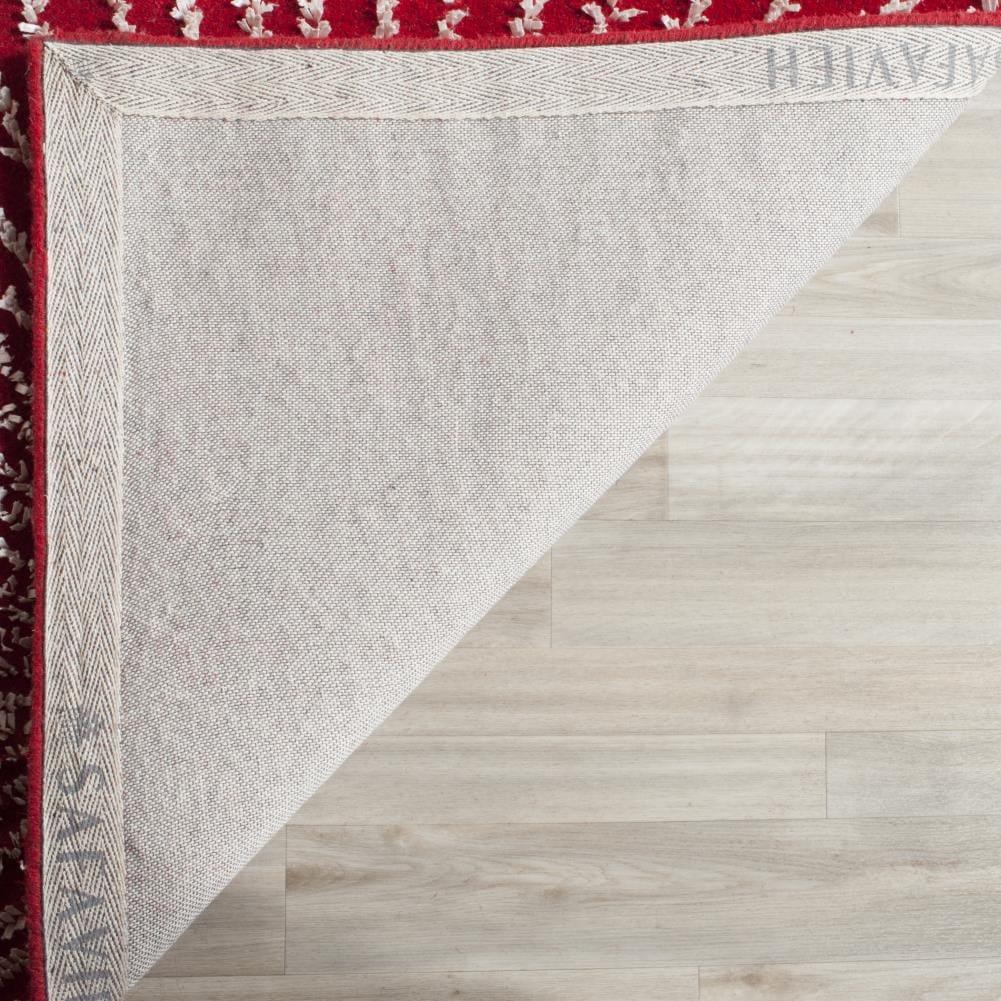 Soho SOH712 Hand Tufted Indoor Area Rug - Red/Ivory - 5'x8' - Safavieh.