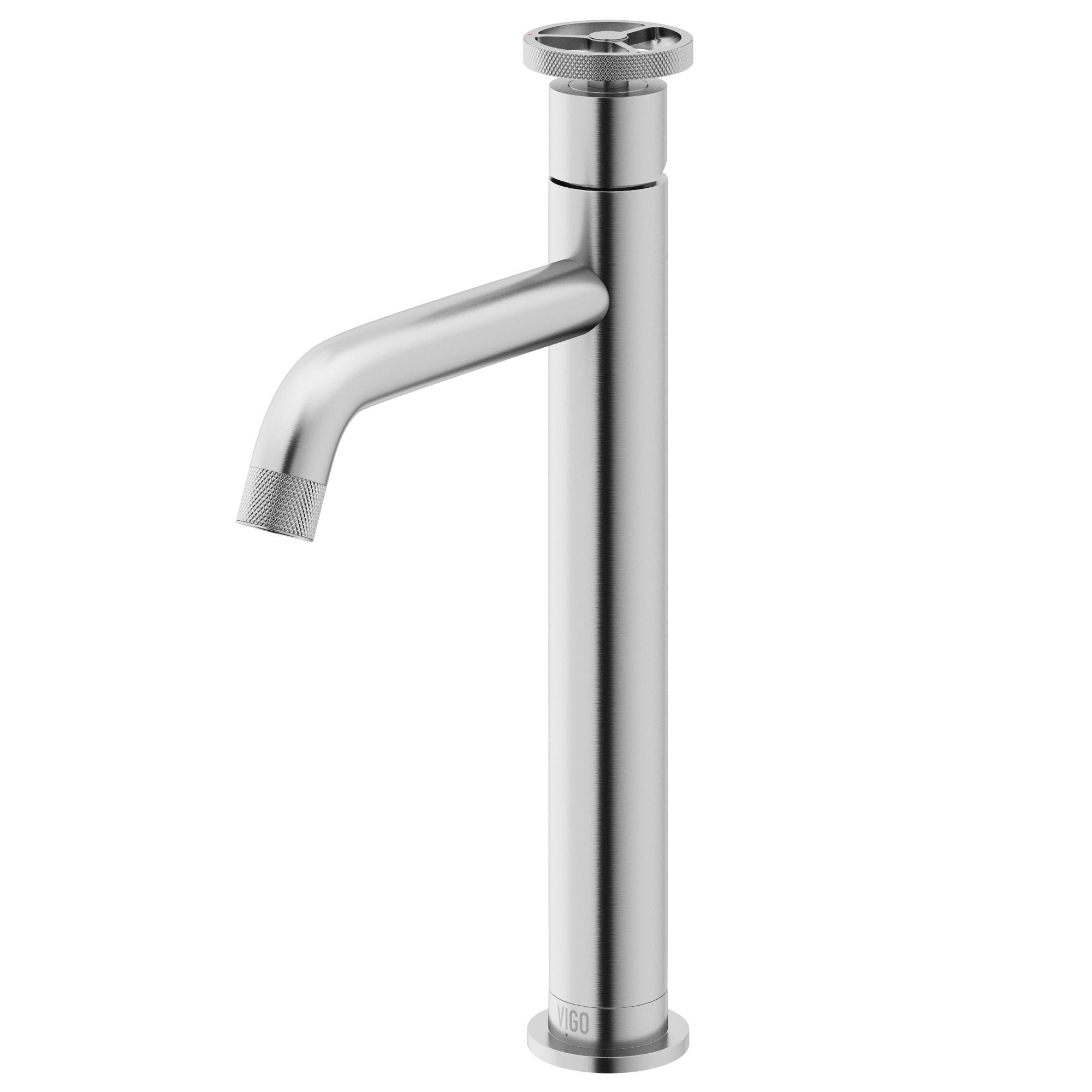 Cass 12" H Single Handle Vessel Sink Bathroom Faucet