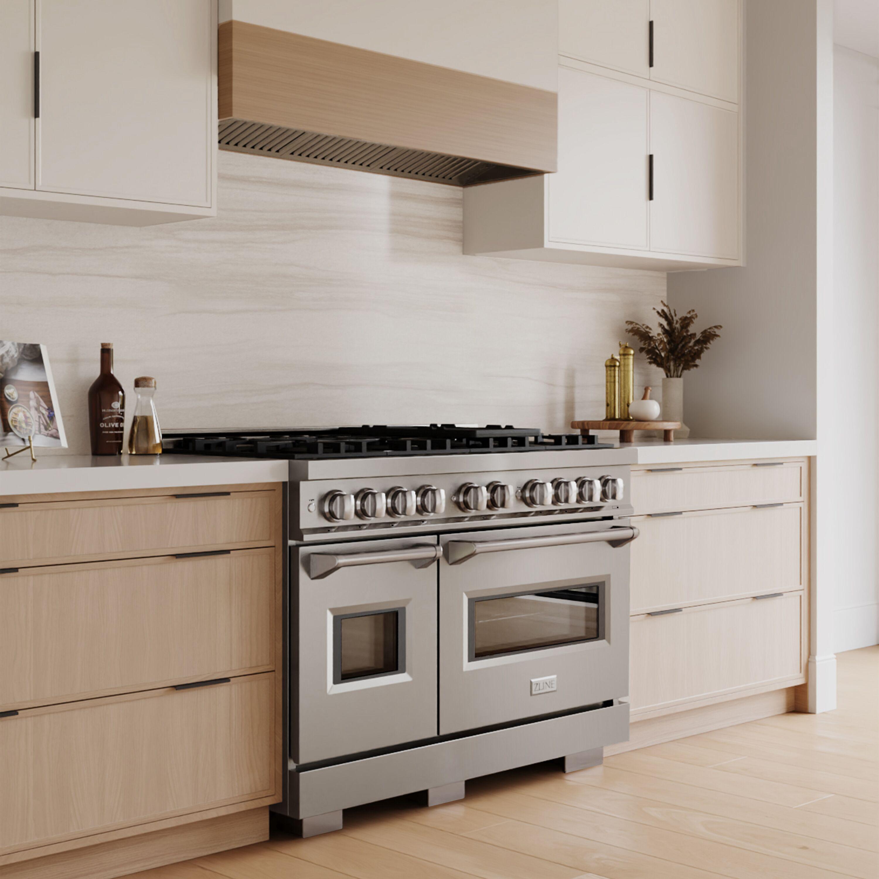 ZLINE ZLINE Autograph Edition 48 in. Classic Dual Fuel Range w/ 8 Burners & Accents CDR48