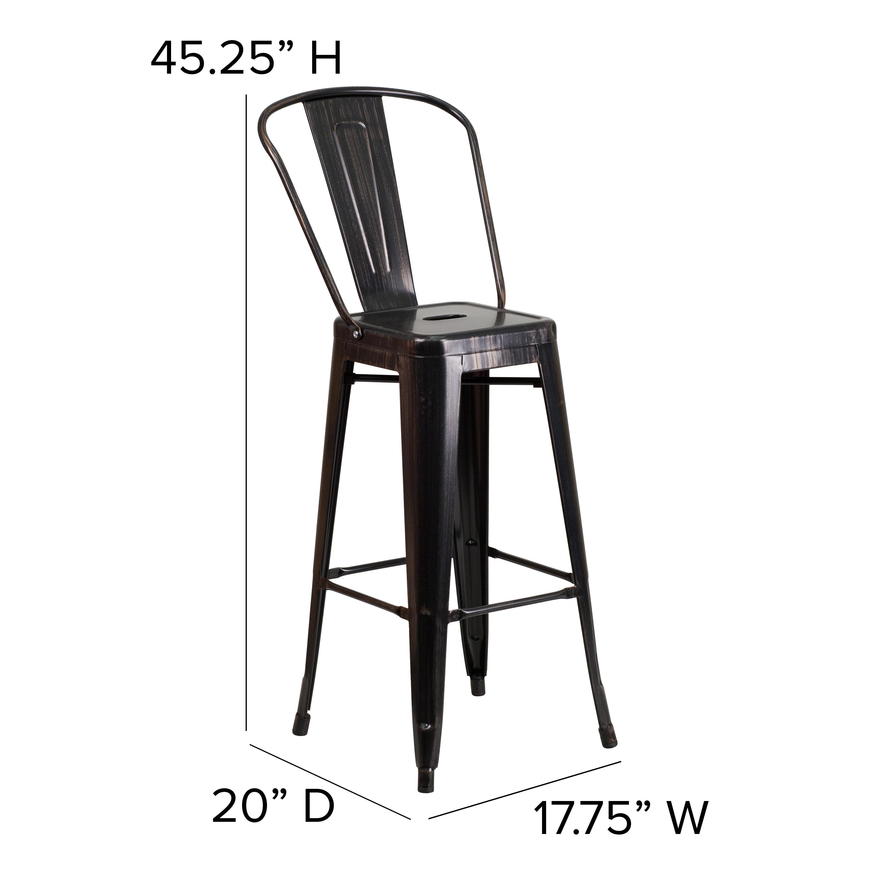 Metal Outdoor Stool