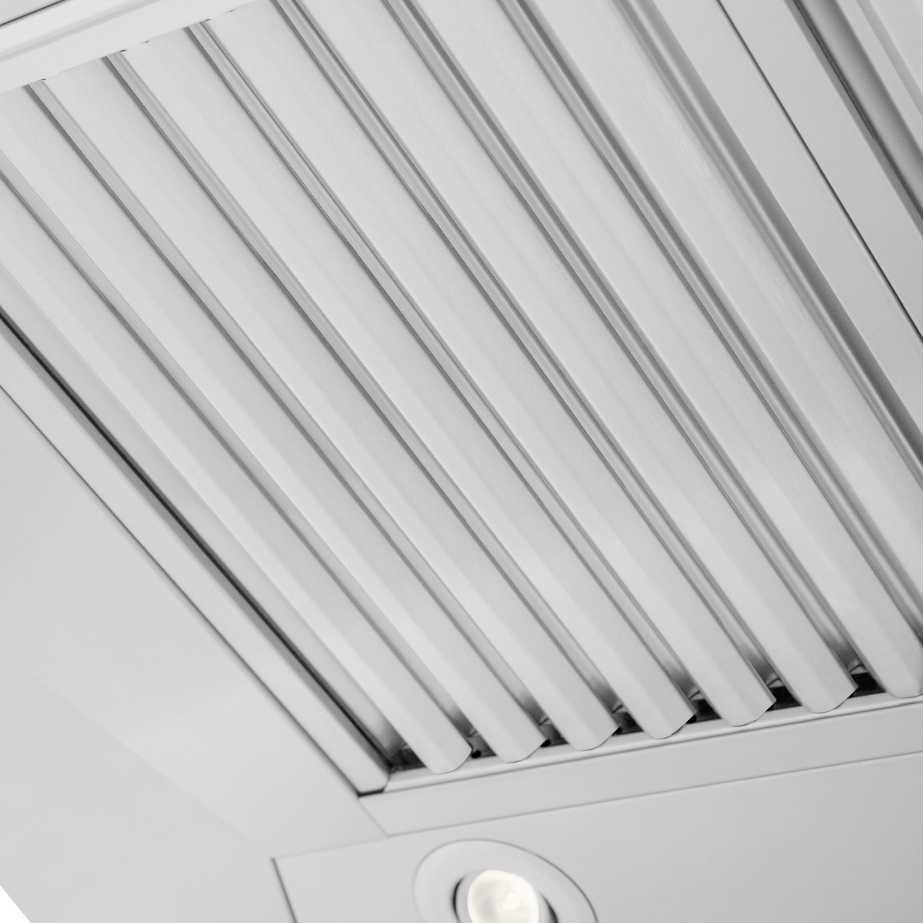 ZLINE ZLINE 36 in. Ducted Professional Wall Mount Range Hood in Stainless Steel (KECOM-36)