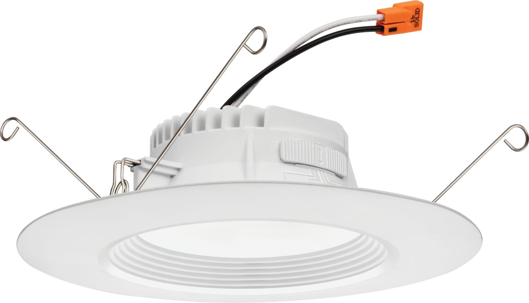 6'' Selectable Color Temperature Dimmable Air-Tight LED Retrofit Recessed Lighting Kit