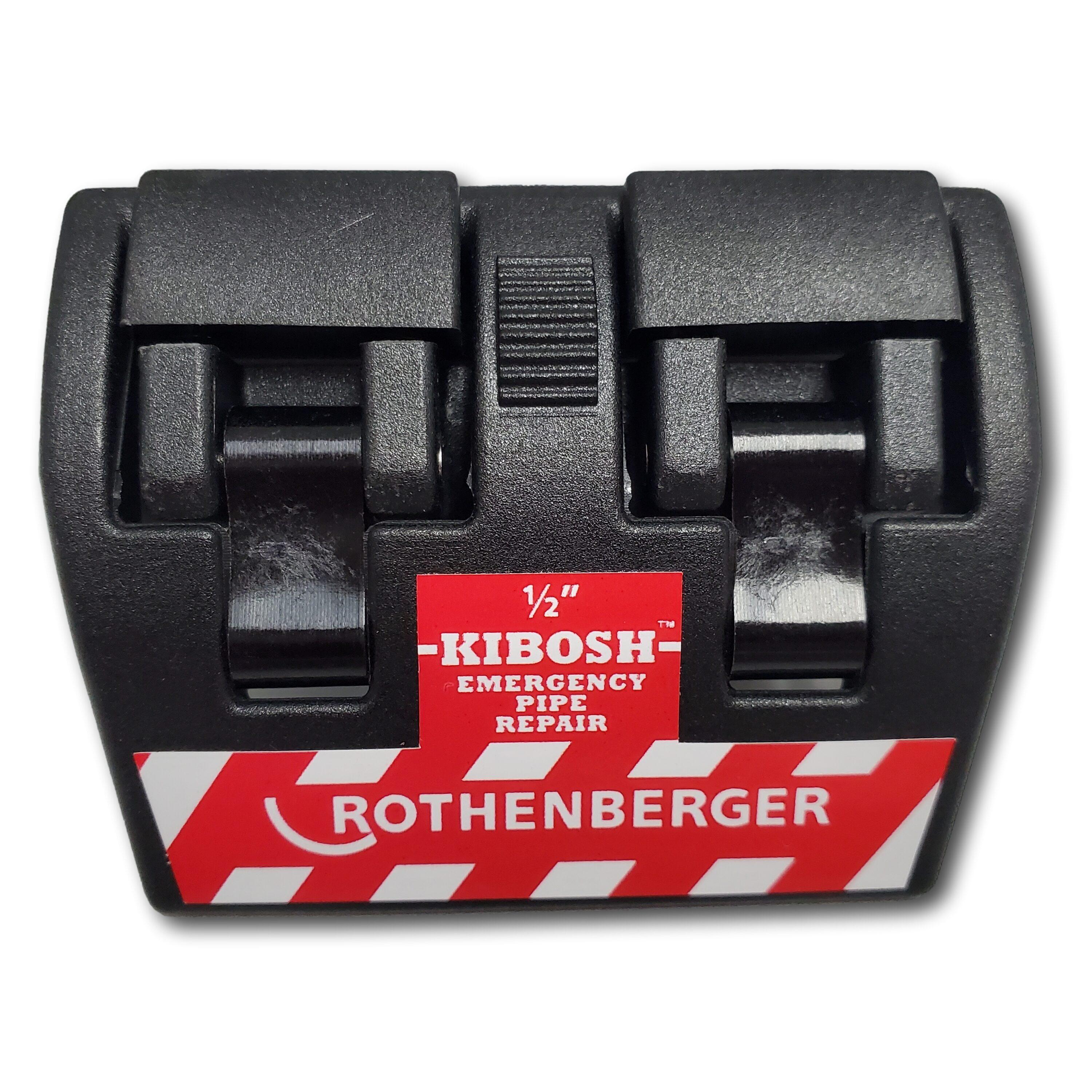 Rothenberger Repair Clamp,1/2"MaxOD,Partial Cov,3"L 80007