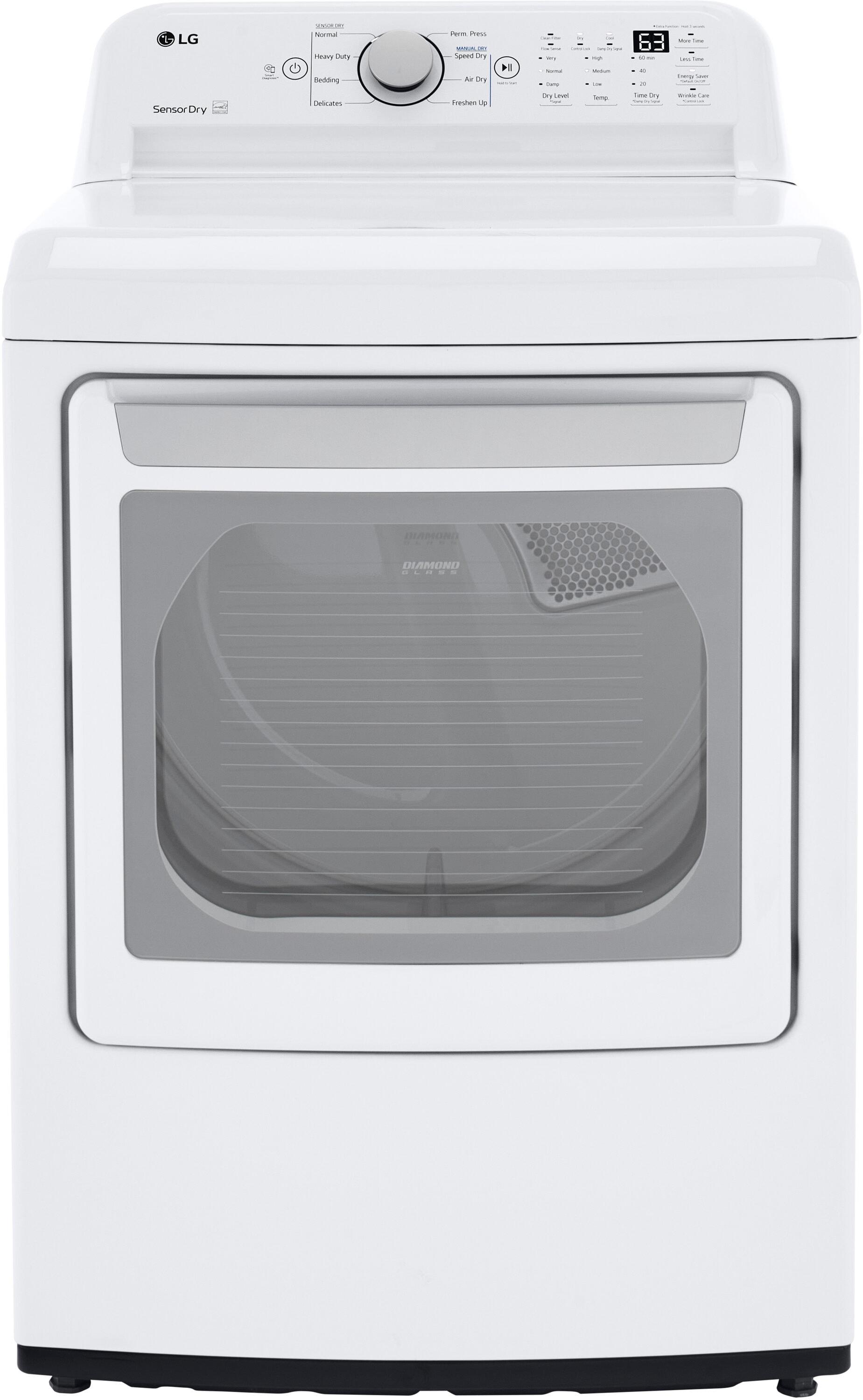 7.3 Cu. Ft. Ultra Large Capacity Electric Dryer With Sensor Dry Technology