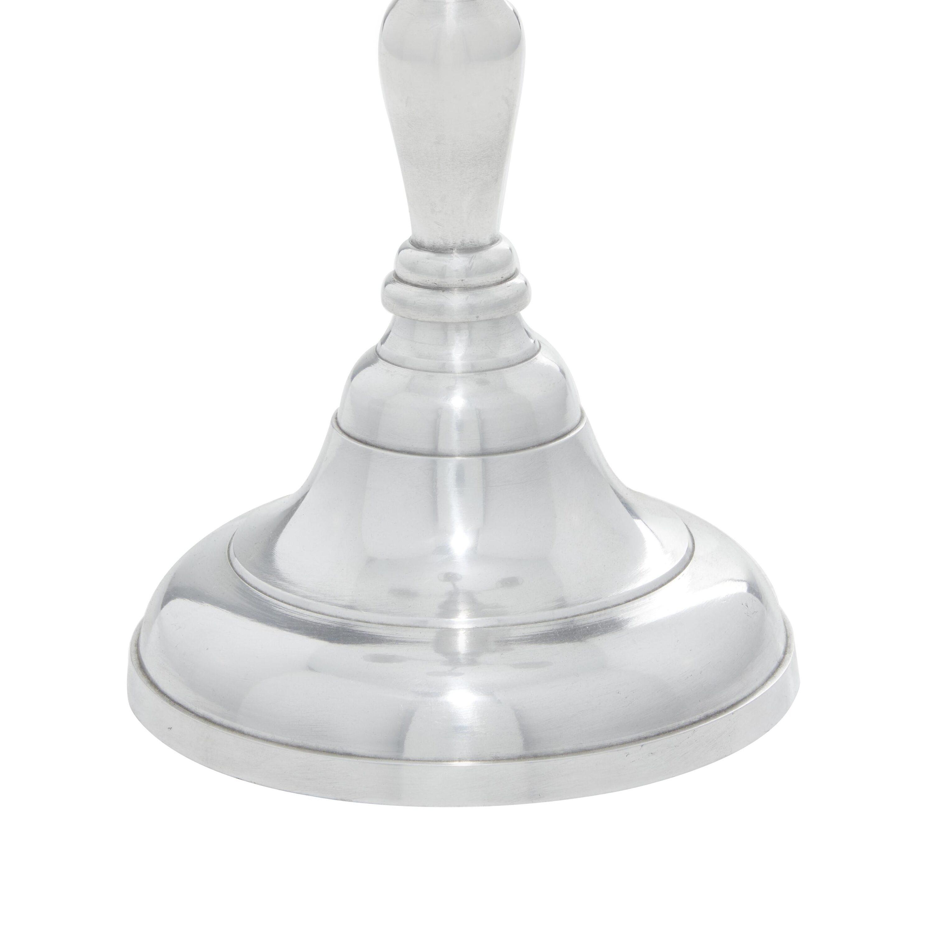 DecMode 5 Holder Silver Aluminum Metal Candelabra