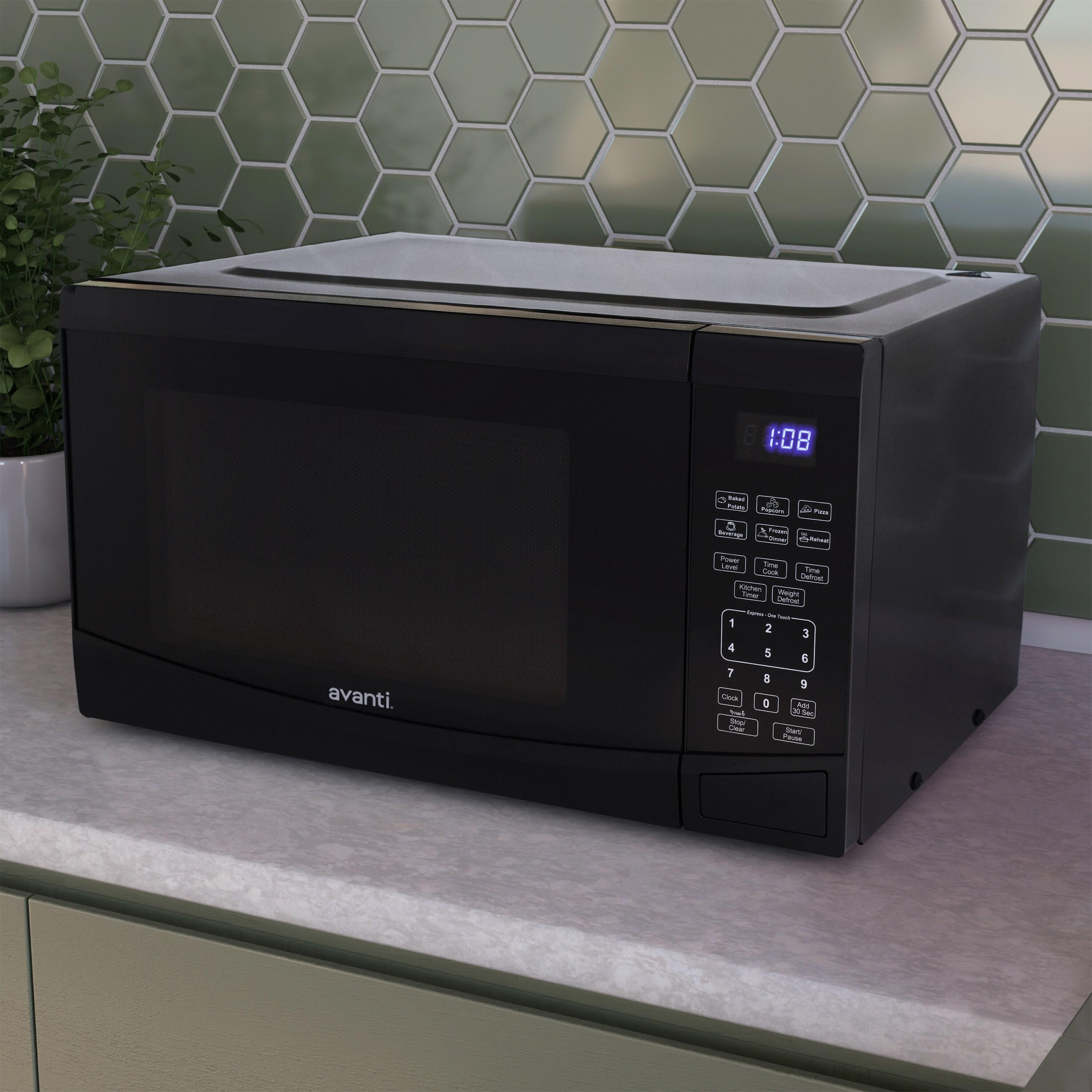 Avanti Products Avanti Countertop Microwave Oven, 0.9 cu. ft. MT09V1B