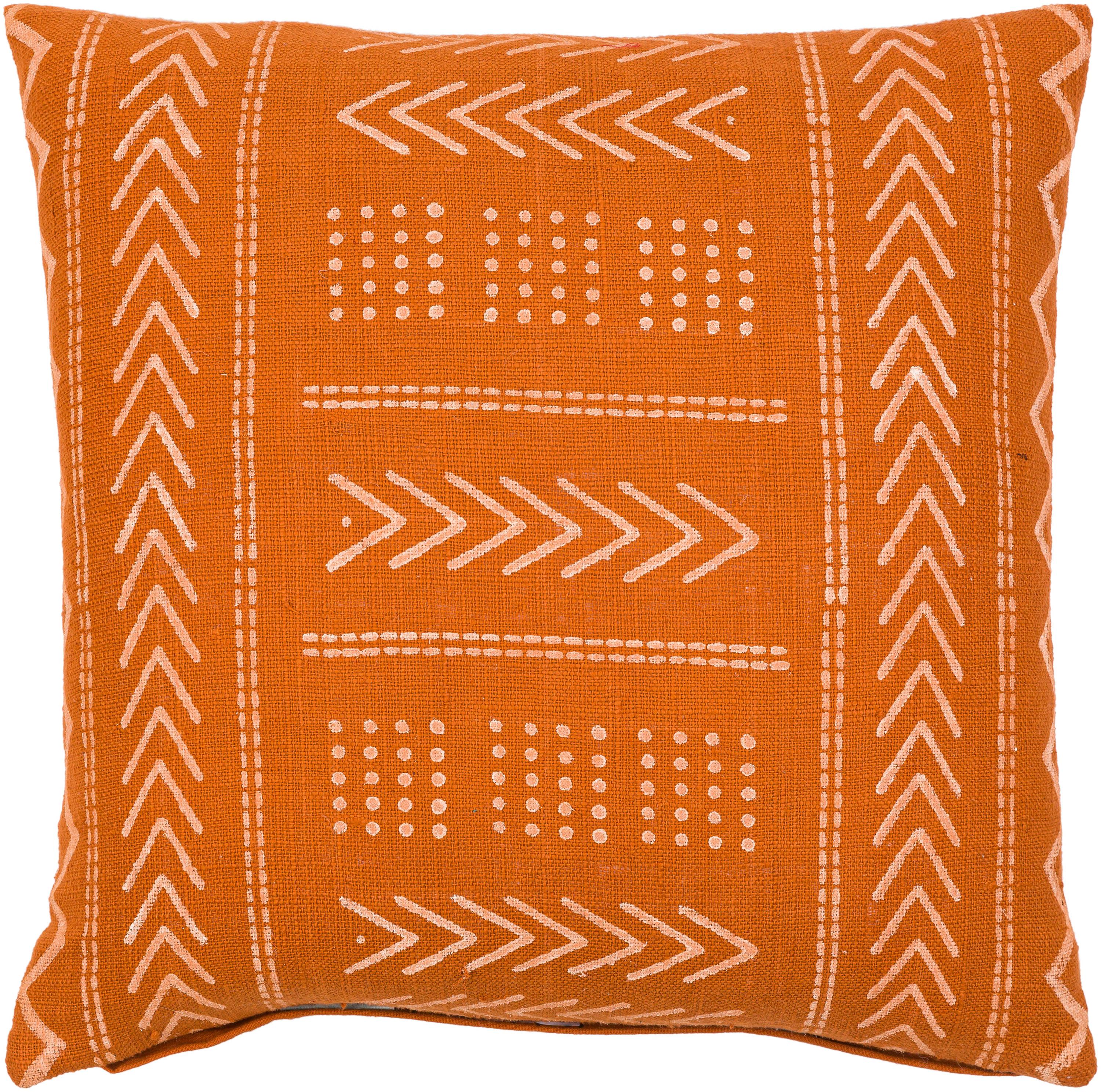 Geometric Cotton Throw Pillow