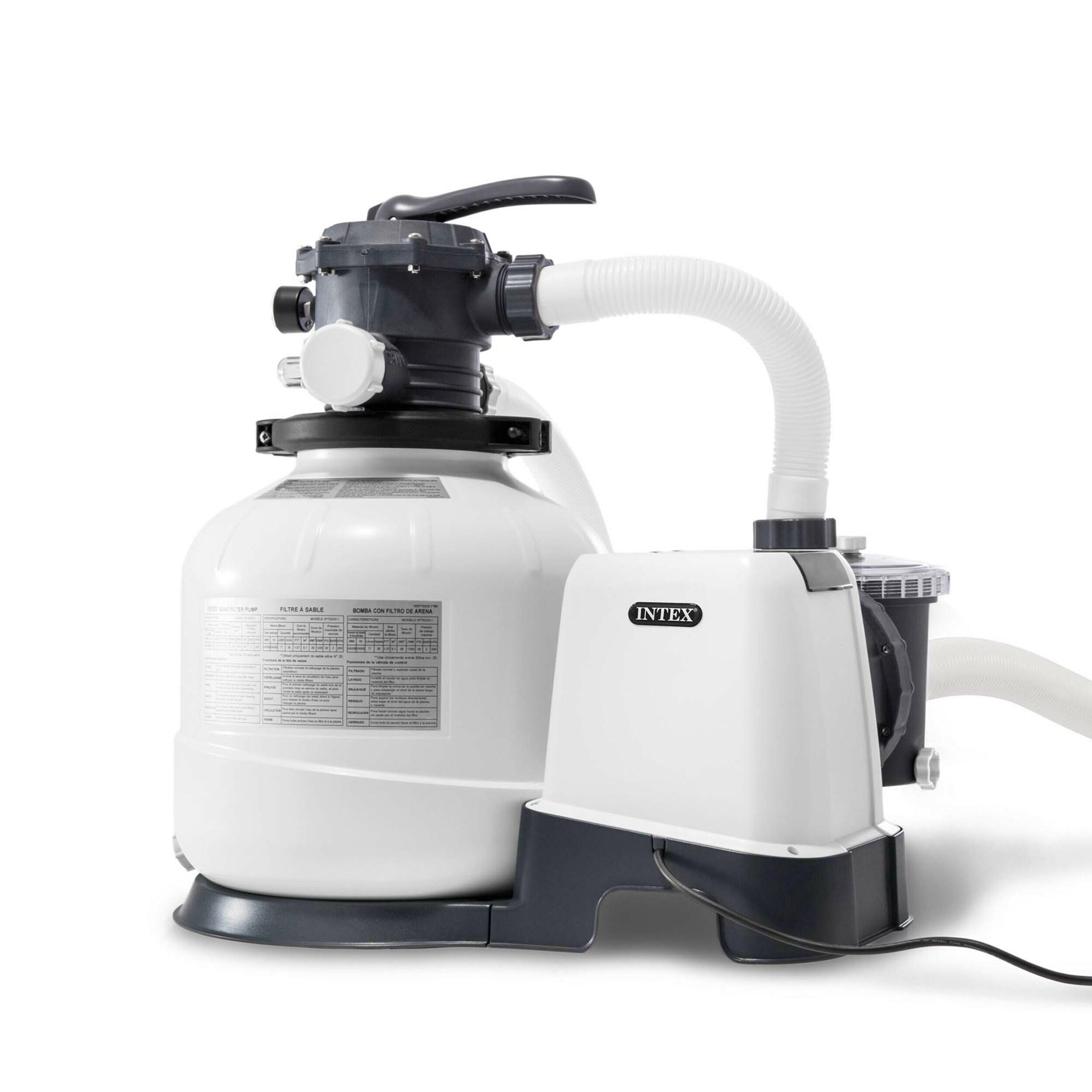 Intex 26647EG 2800 GPH Sand Filter Pump with Automatic Timer