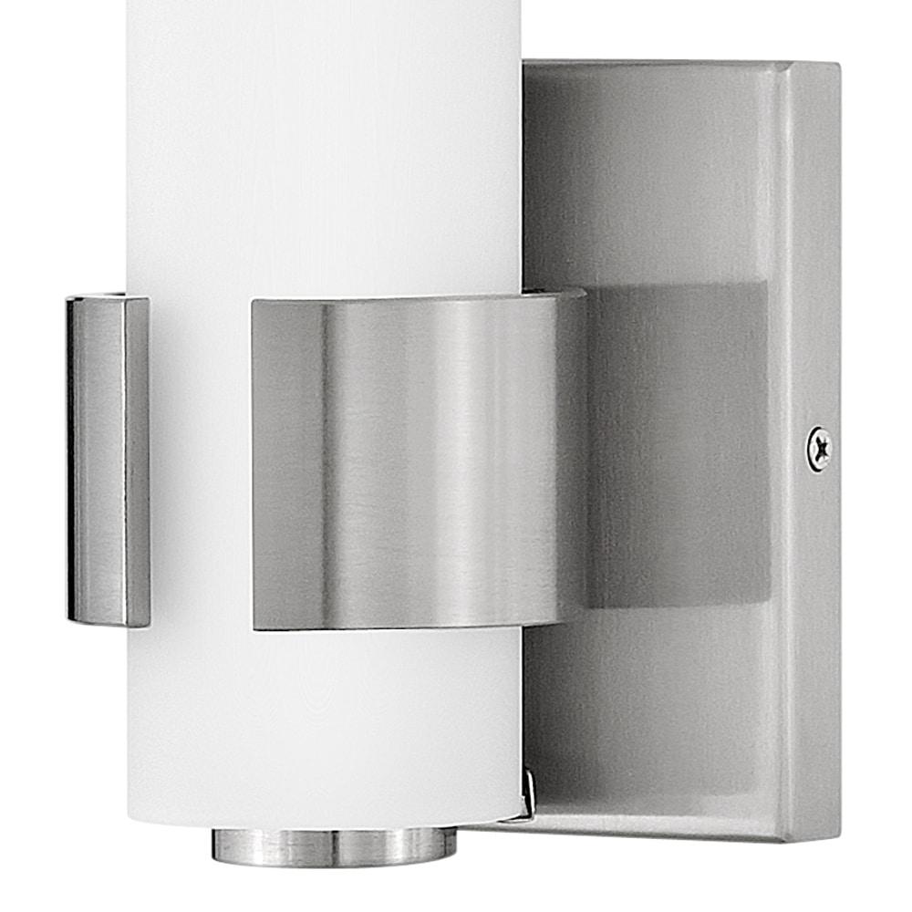 Aiden Integrated LED Bath Sconce w/ Etched White Glass