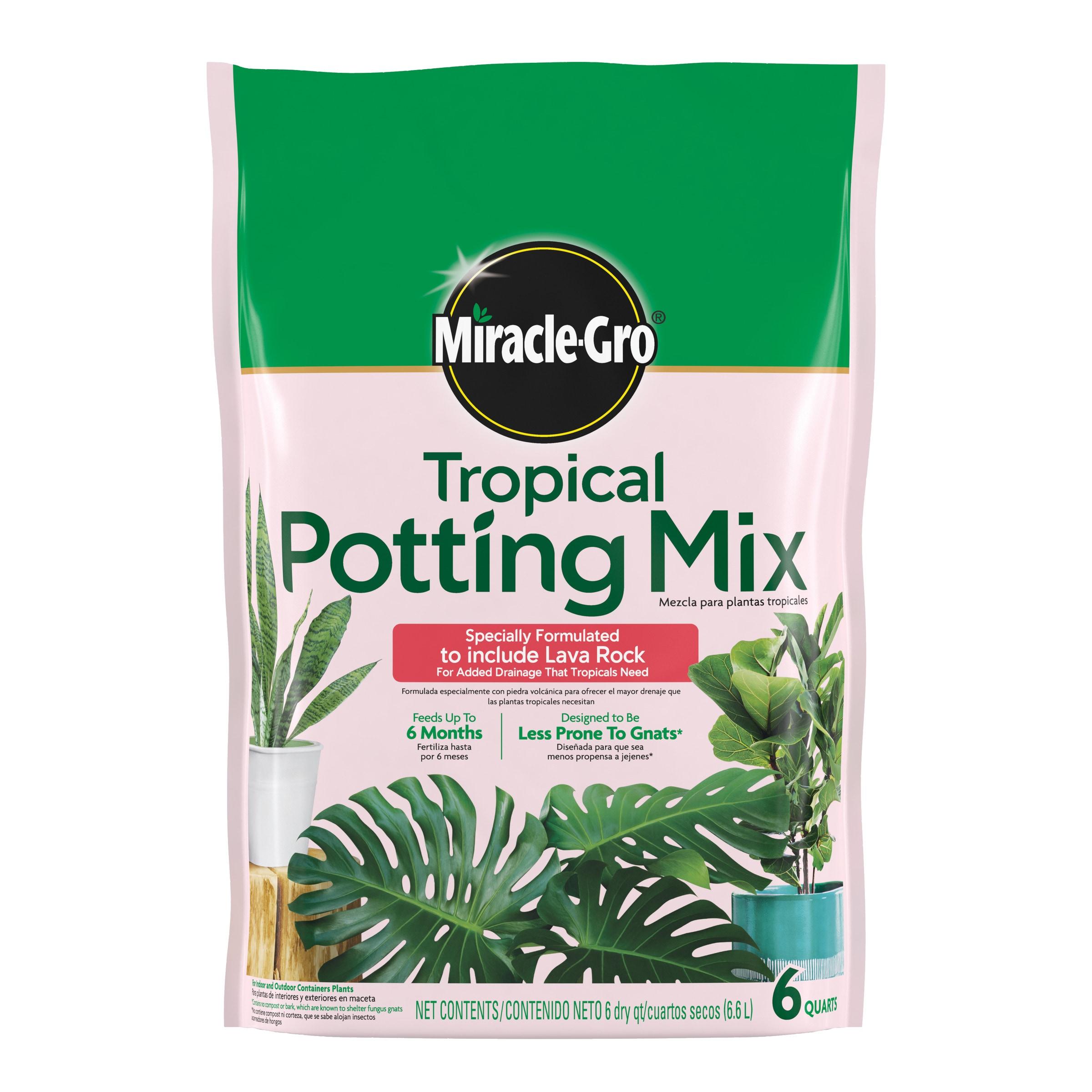 Miracle-Gro Tropical Potting Mix, 6 qt. - Growing Media