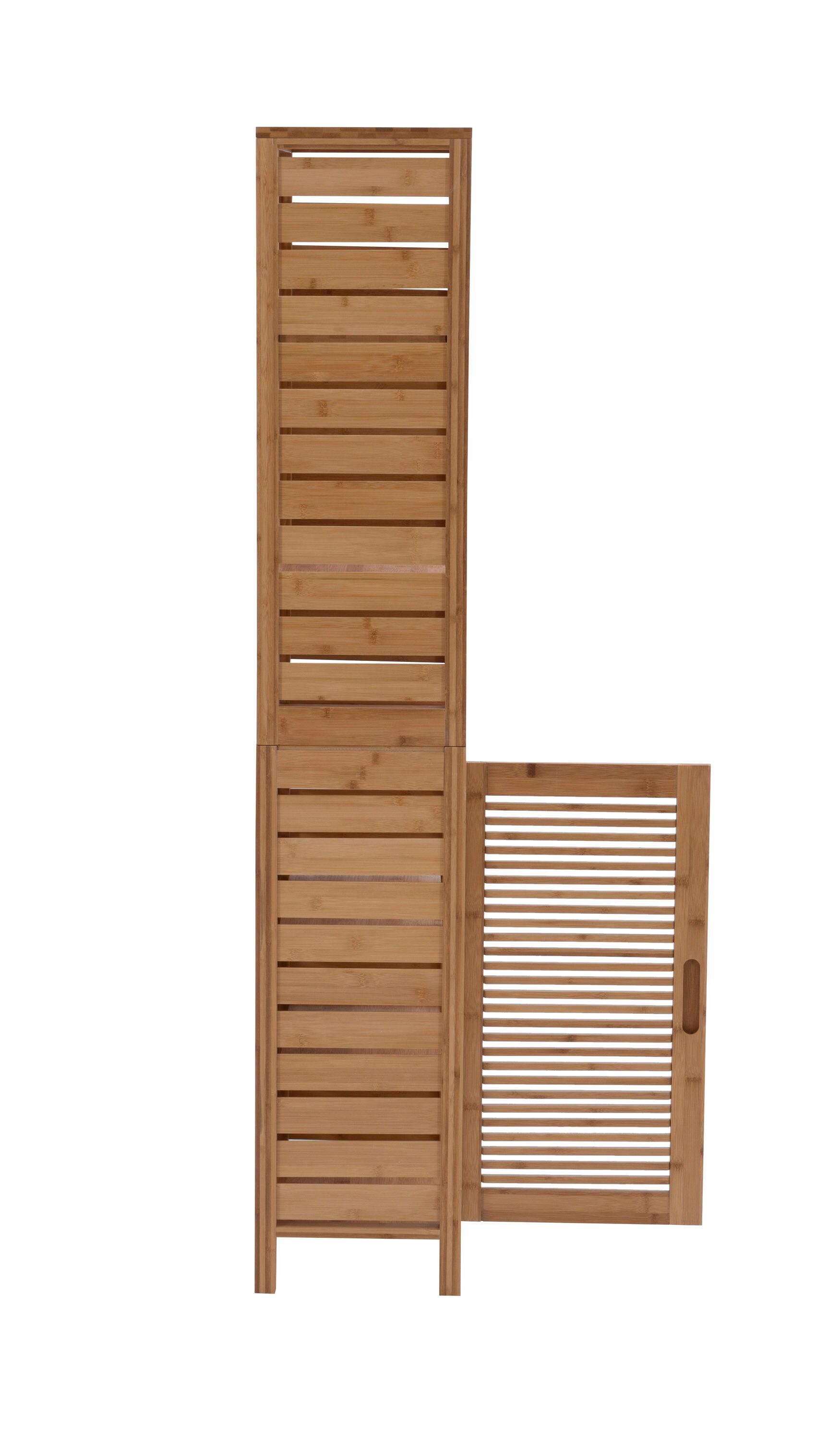 Bracken Tall Cabinet Natural - Linon