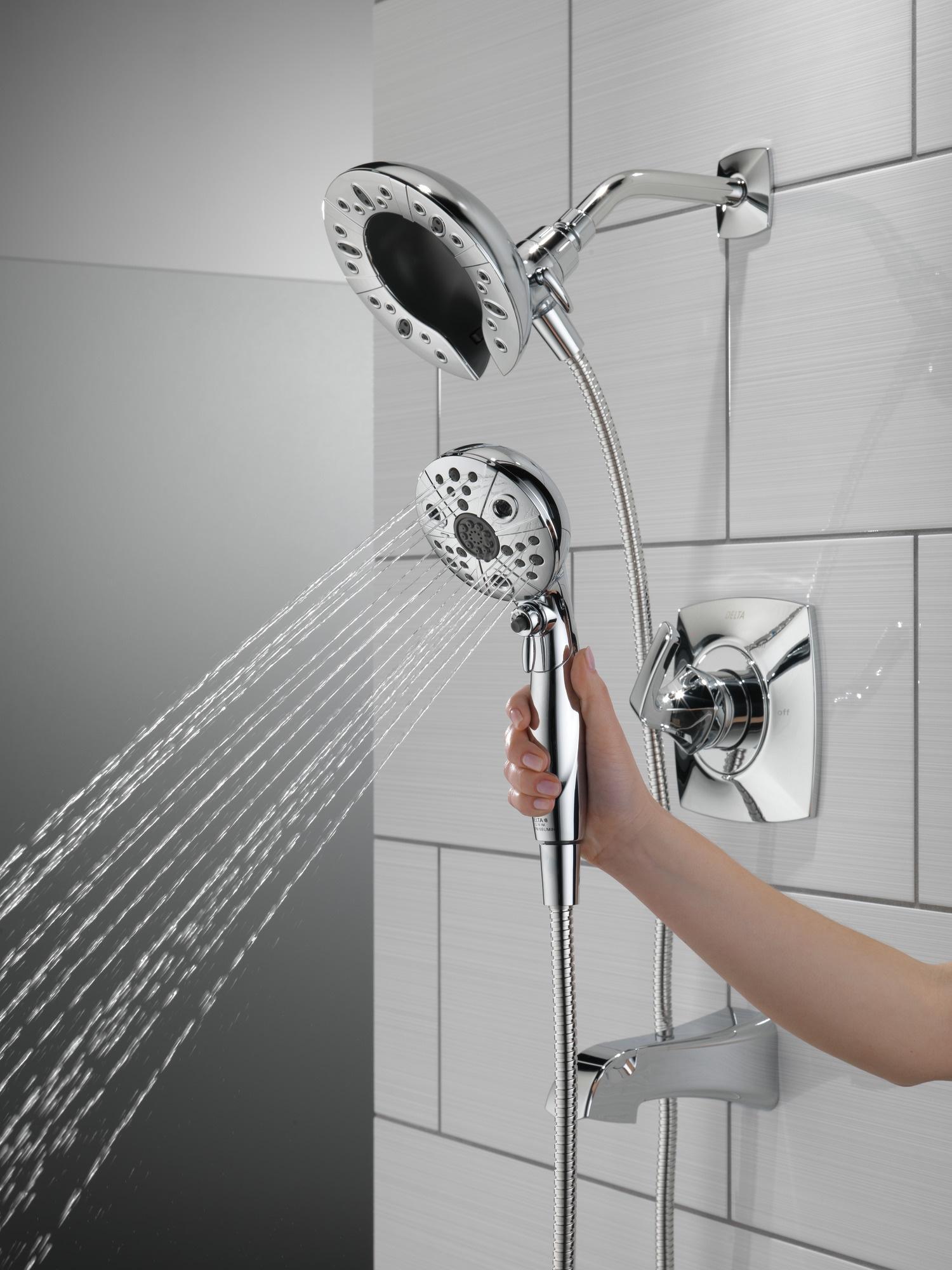 Vesna Single-Function Tub Shower Faucet Set, Shower Trim Kit with In2ition Shower Head and Valve