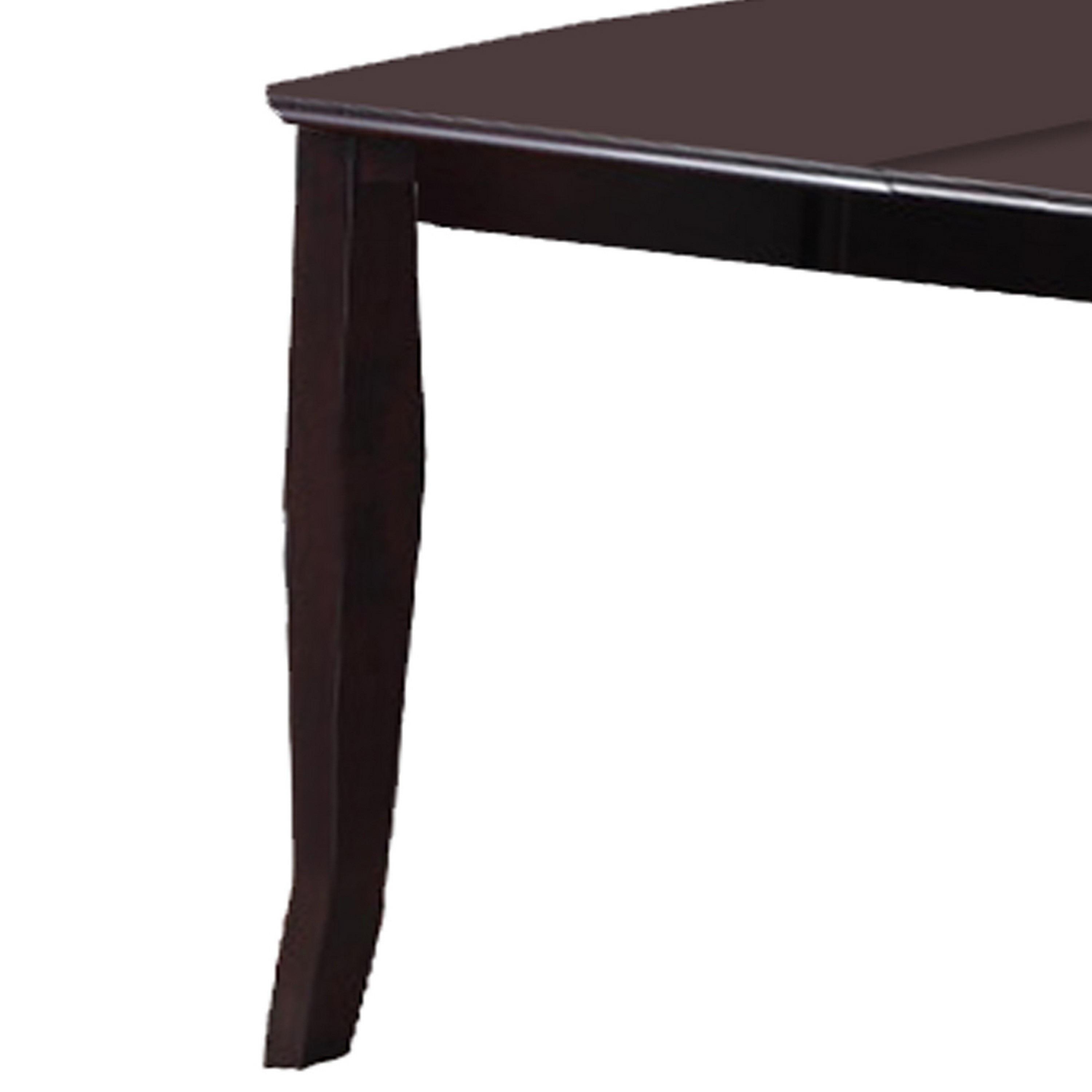 Benjara Opulent Anacardium Wood Dining Table, Brown