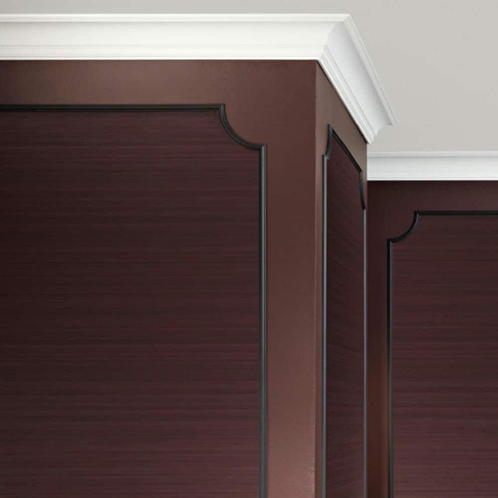 4.63'' H x 78.75'' W x 2.75'' D Plastic Crown (Set of 10)