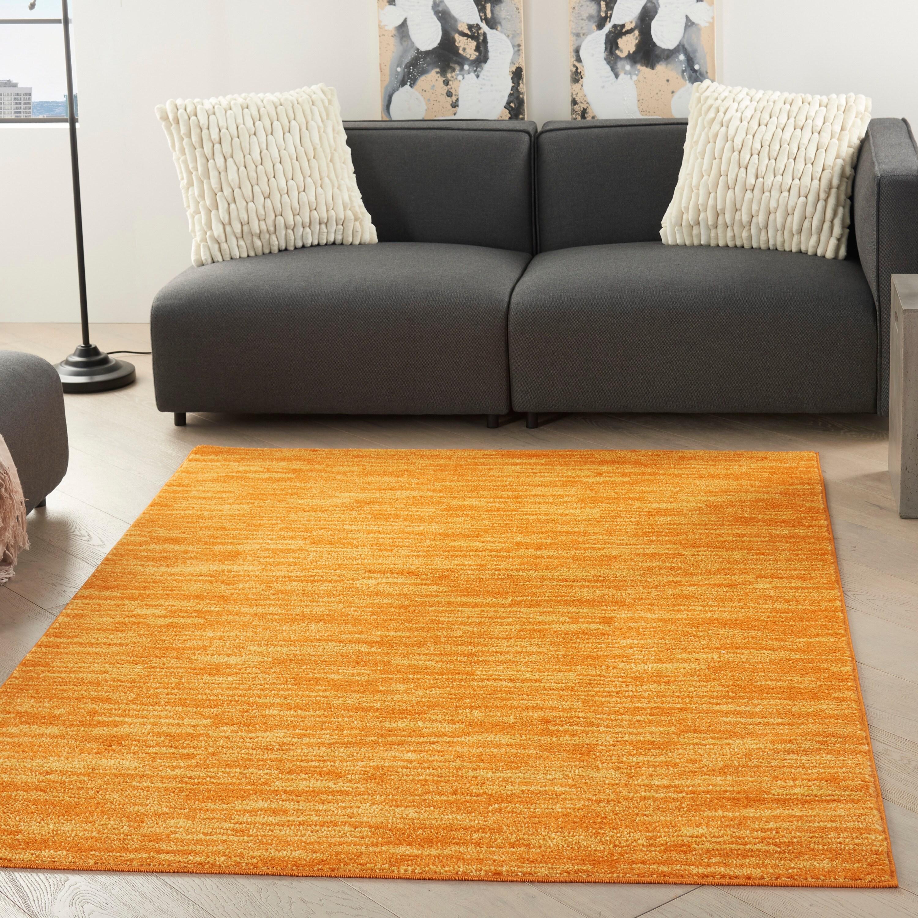 Nourison Essentials 6' x 9' Sunburst Indoor/Outdoor Rug