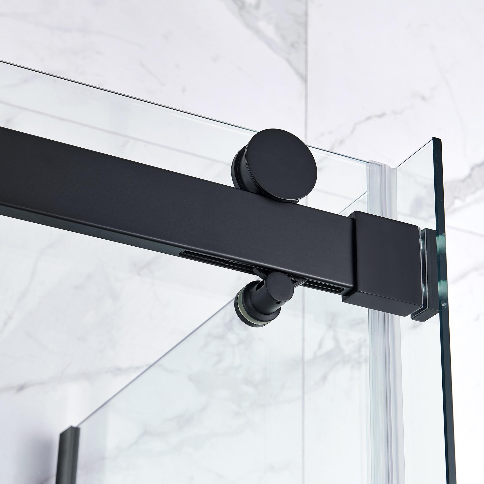 OVE Decors Bel Soft Close Stainless Steel 3-Piece 32-in x 48-in x 81-in Base/Door Corner Shower Kit