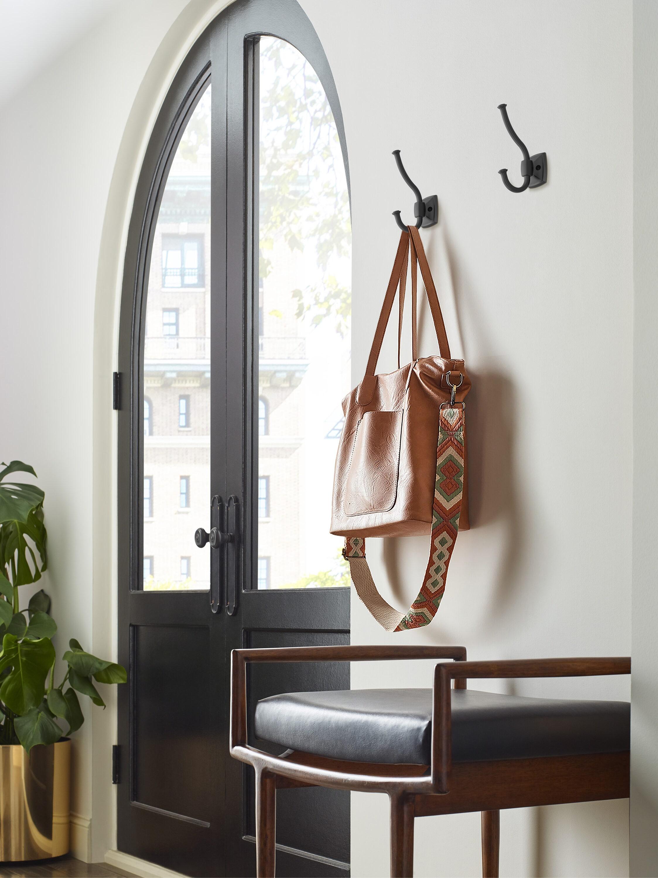 Kinsale Transitional Double Prong Decorative Wall Hook