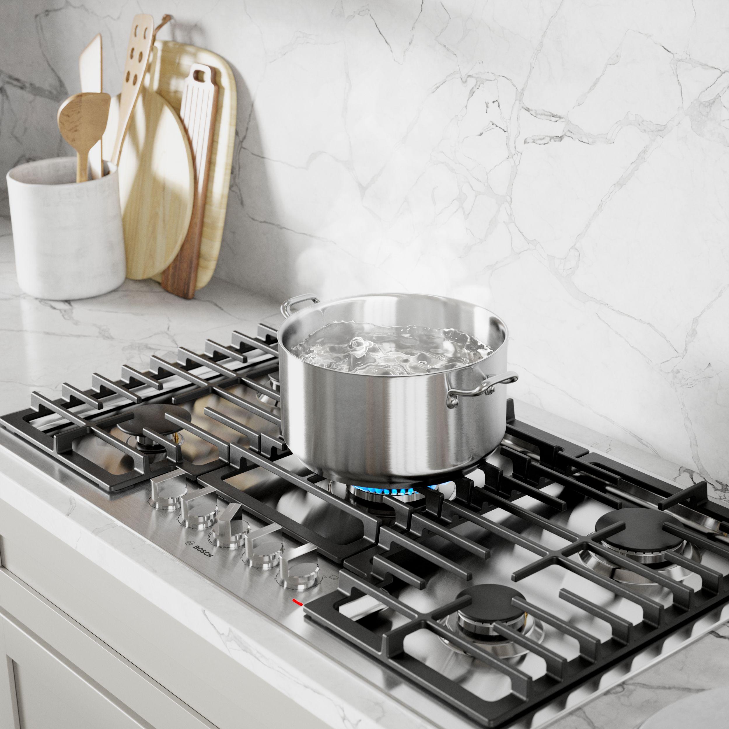 Bosch 800 Series,36' Gas Cooktop,5 Burner,SS NGM5659UC