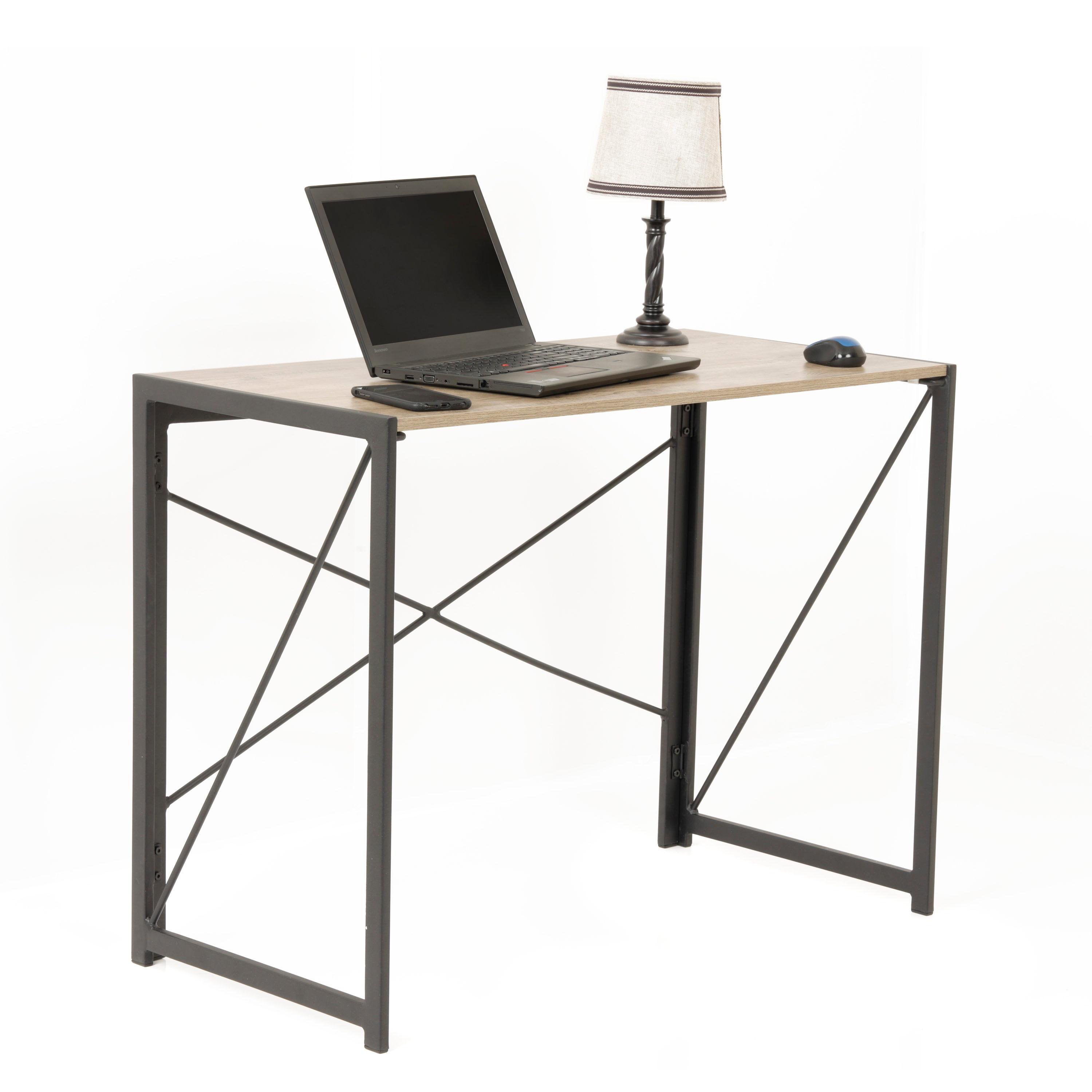 Metal Base Writing Desk