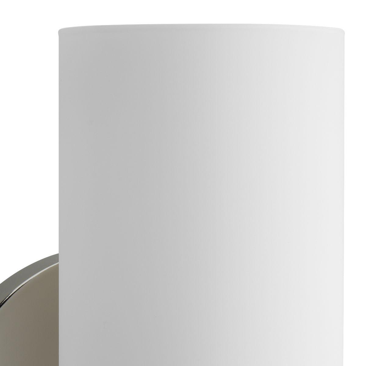 Progress Lighting Replay Collection 2-Light Bath Vanity, Polished Nickel, Shade Included