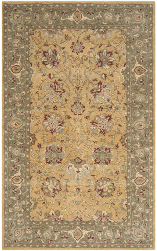 Antiquity AT21 Hand Tufted Indoor Area Rug - Gold - 5'x8' - Safavieh
