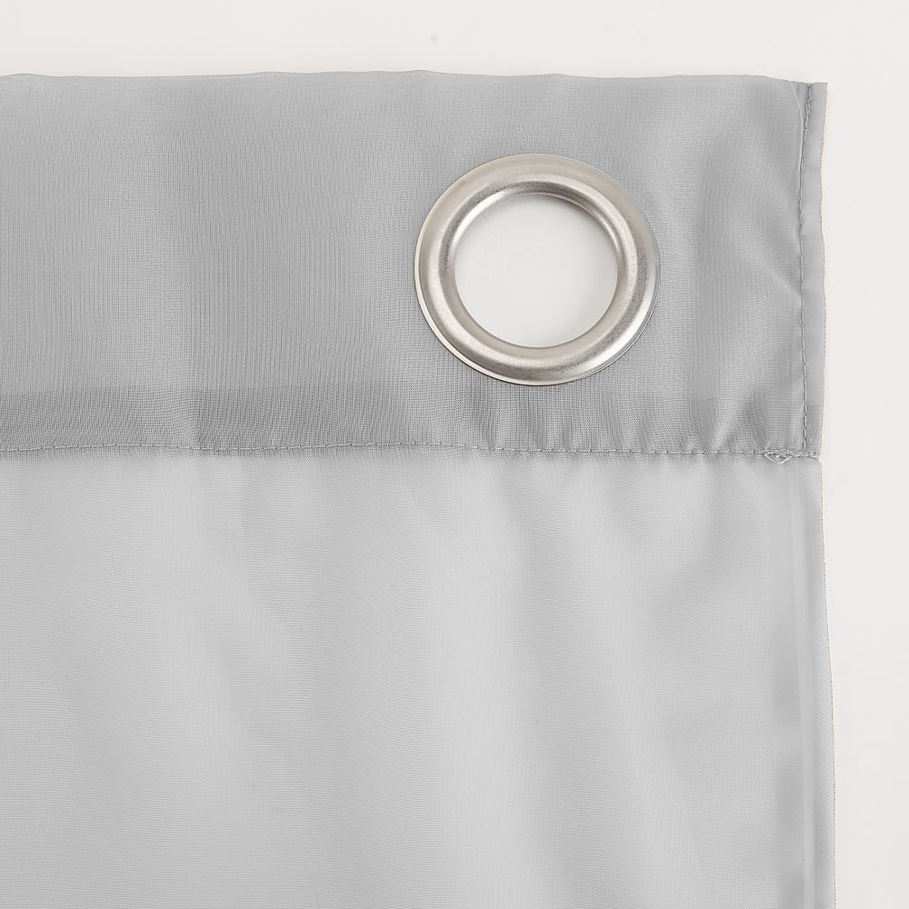 Collections Etc Emily Sheer Voile Fabric Grommet Top Window Panels