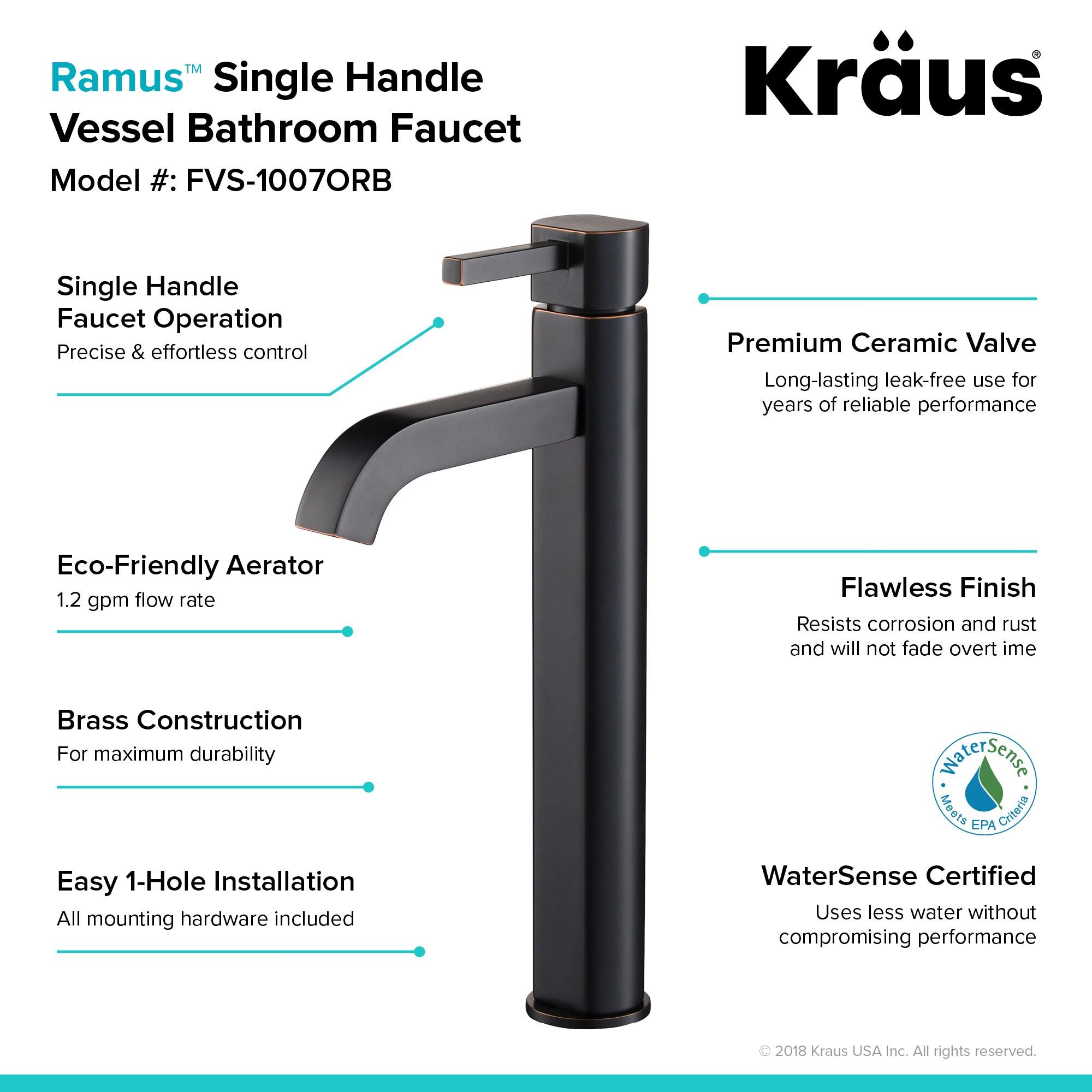 Ramus Single Hole Faucet Bathroom Faucet