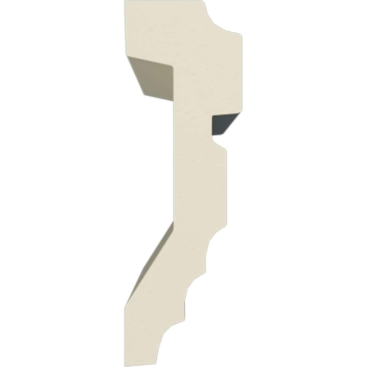 Ekena Millwork Devon 3.5'' H x 96'' W x 1.125'' D Urethane Window And Door Casing