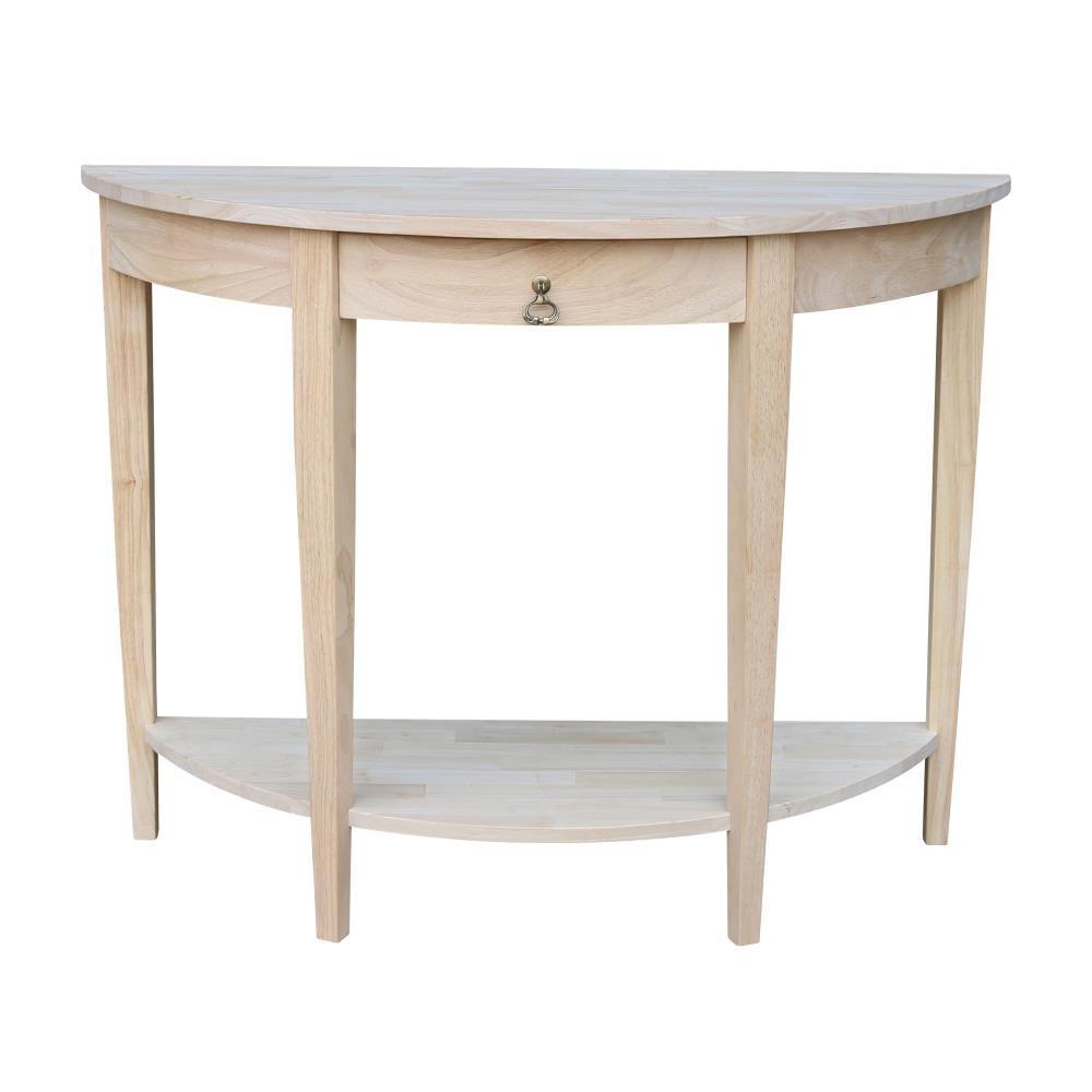 IC International ConceptsHalf Moon Console Table