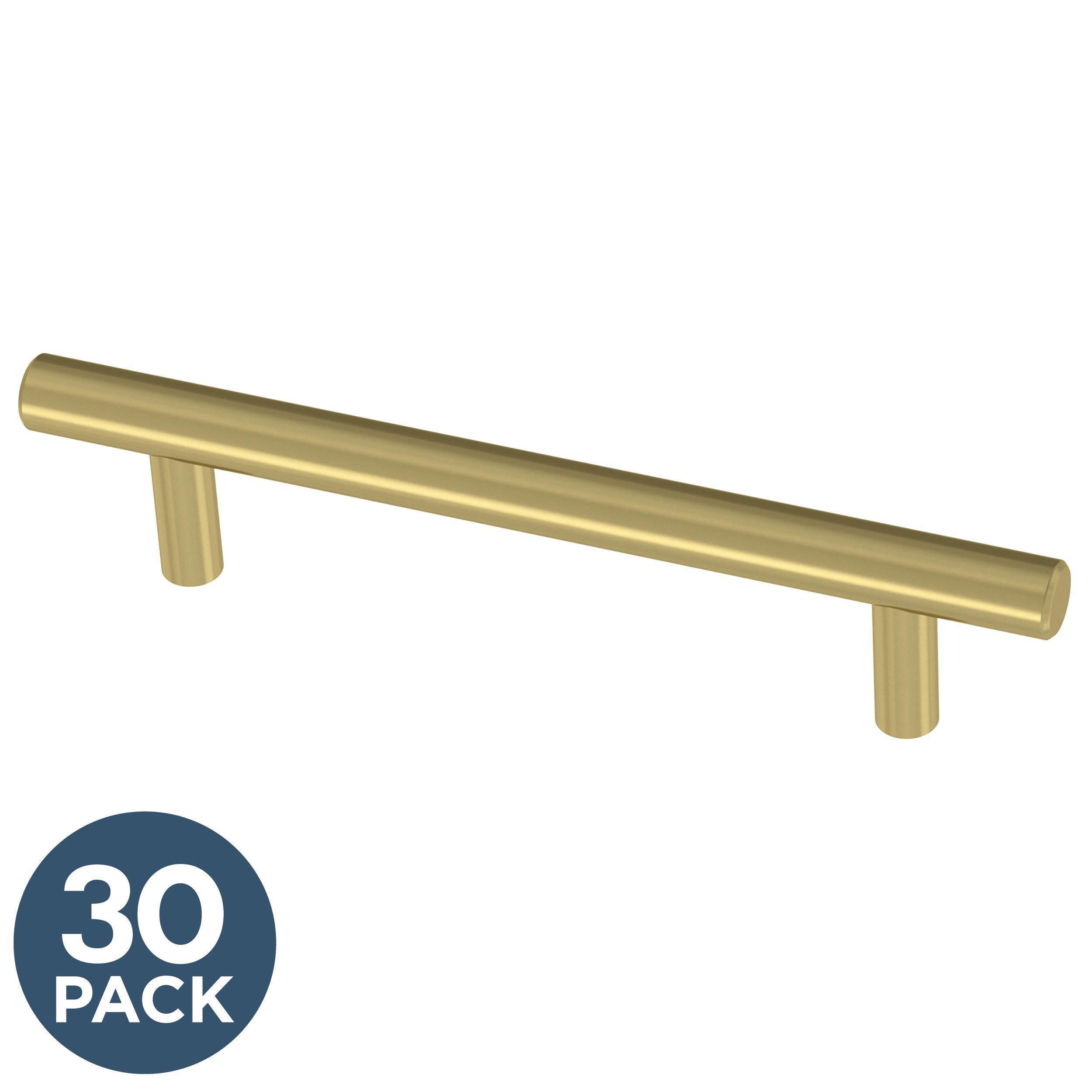 Franklin Brass Simple Round Bar Cabinet Drawer Pull (Set of 30)