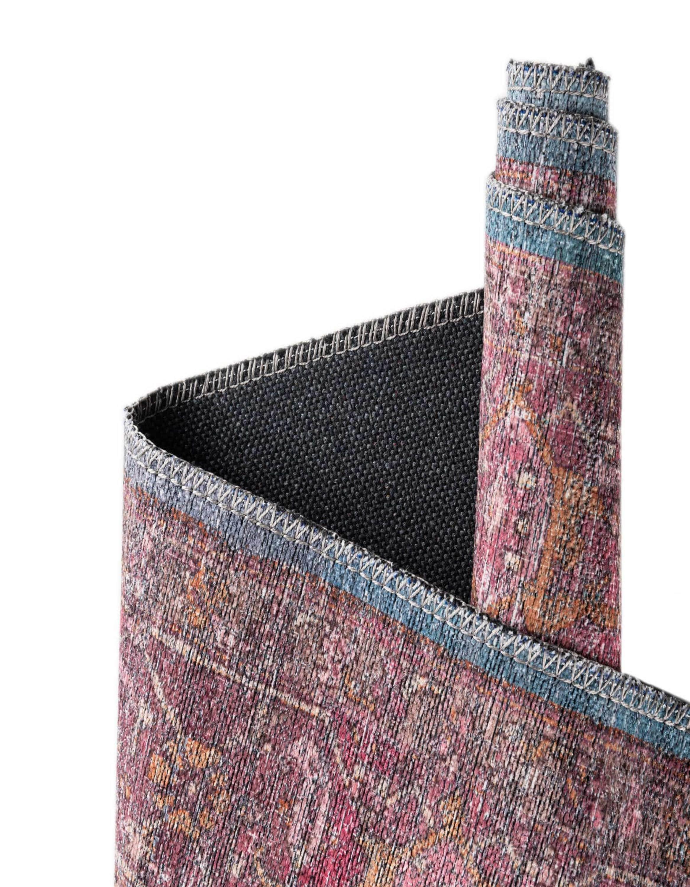 Unique Loom 10' 6 x 13' 0 Mangata Morgan Machine Washable Antique Blue Area Rug