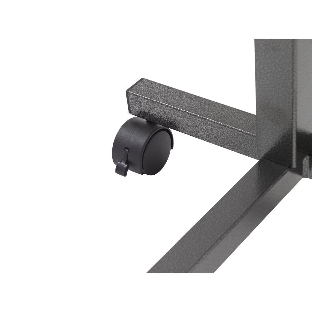 Drive Medical Non Tilt Top Overbed Table, Silver Vein