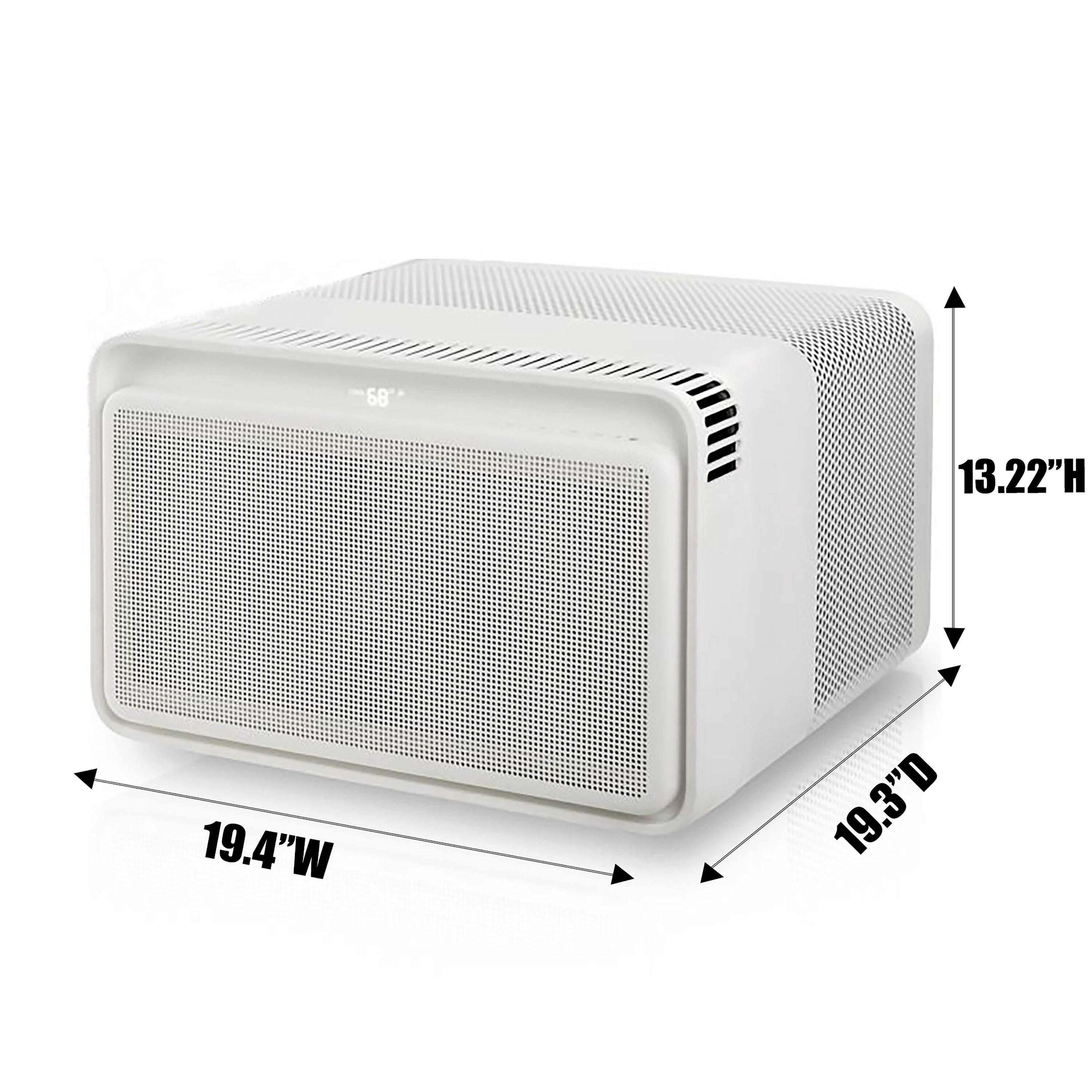Windmill 10,000 BTU Inverter Window Air Conditioner with WhisperTech - Ultra-Quiet & Smart, Cools up to 450 Sq. Ft. - #1 Easy Install, App/Wi-Fi, Voice-Enabled, Remote Control, Energy Star