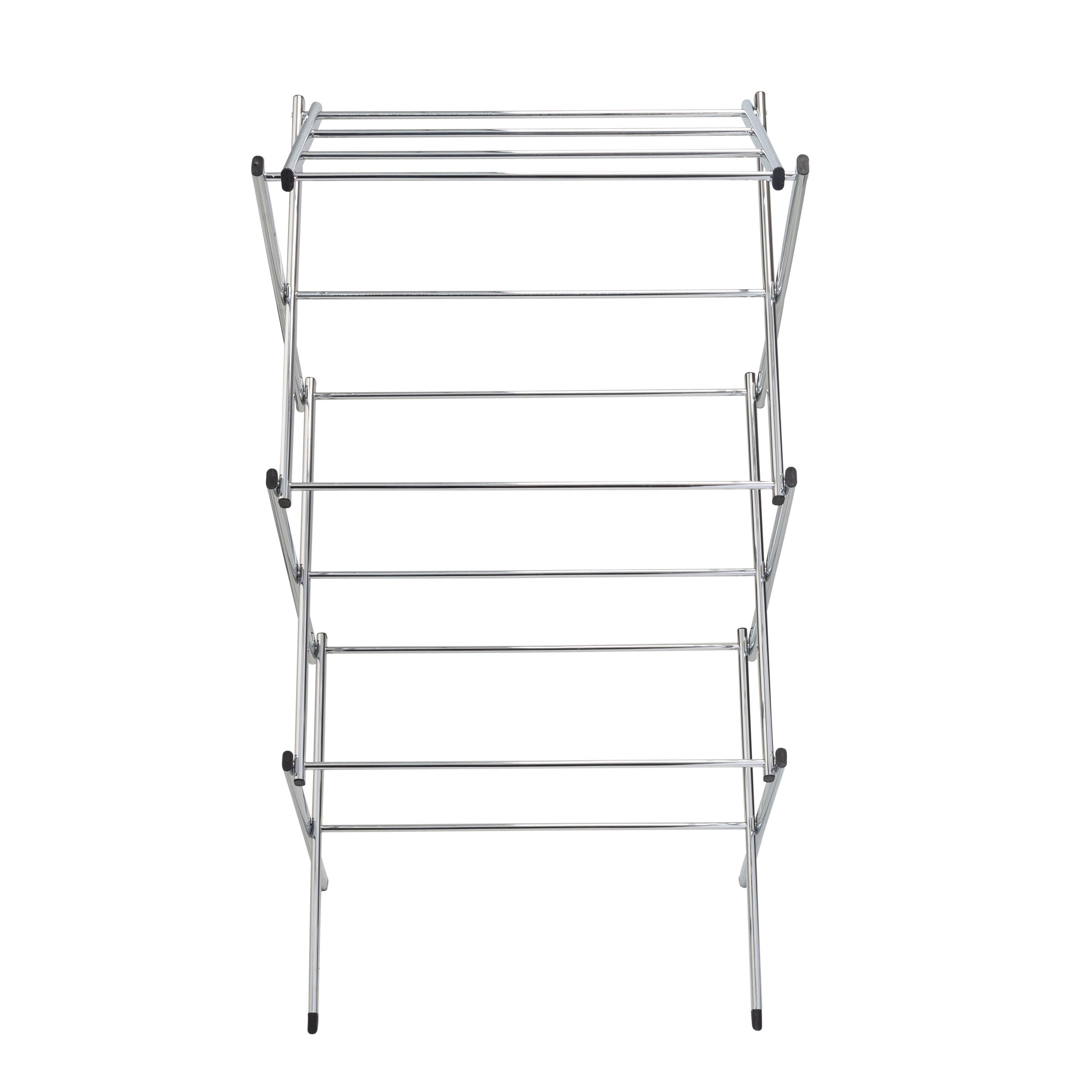 Honey-Can-Do Slim Drying Rack Chrome