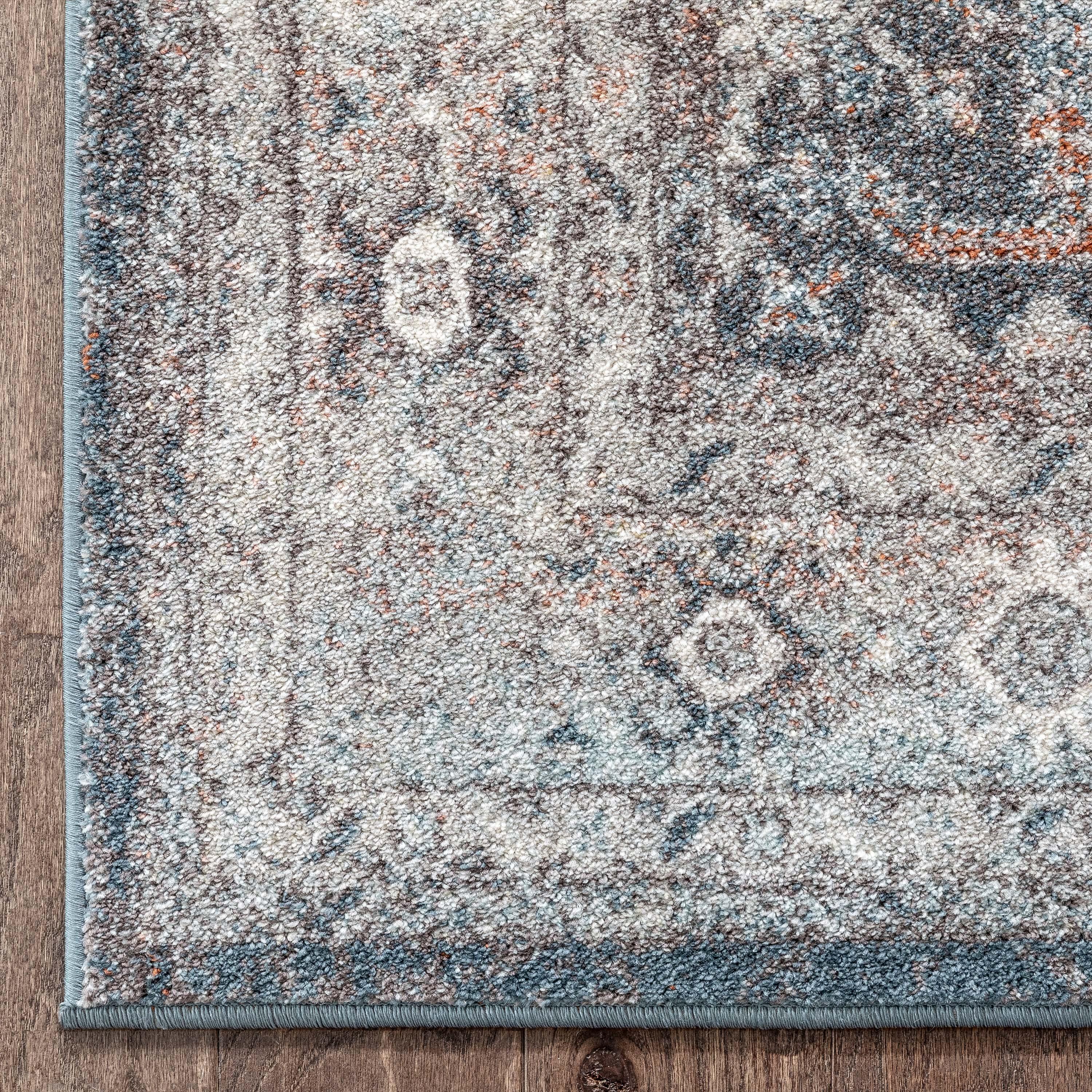 Estey Oriental Black/Gray Area Rug