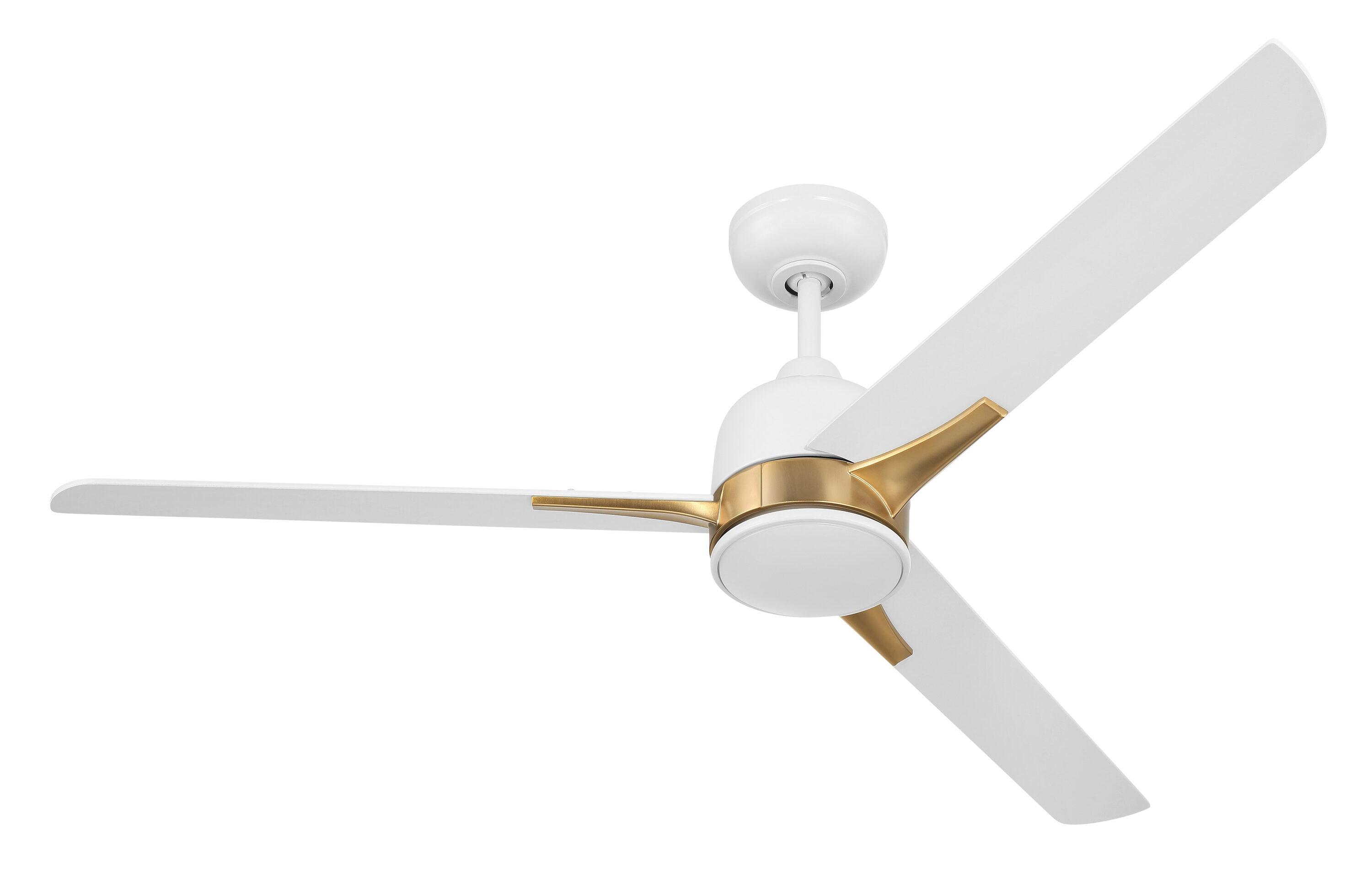 Latitude Run® Eiladh 52" Ceiling Fan with LED Lights & Wall Control