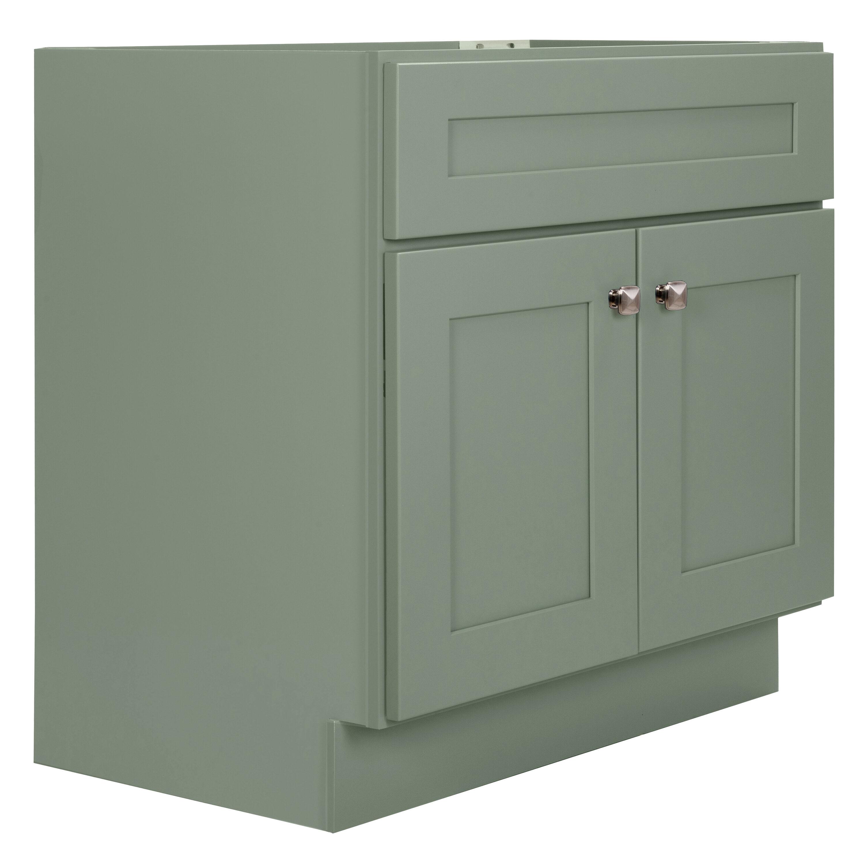 Design House Brookings 30 Inch Bath Vanity, Ready to Assemble, Sherwin Williams®