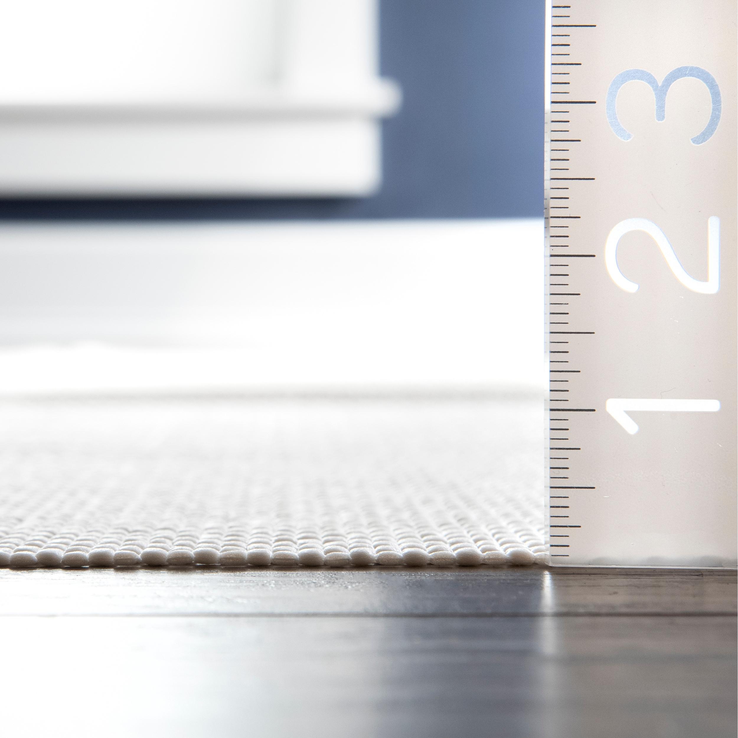 Nuloom Beau Comfort Standard Indoor Area Rug Pad, Runner 2' x 6', White