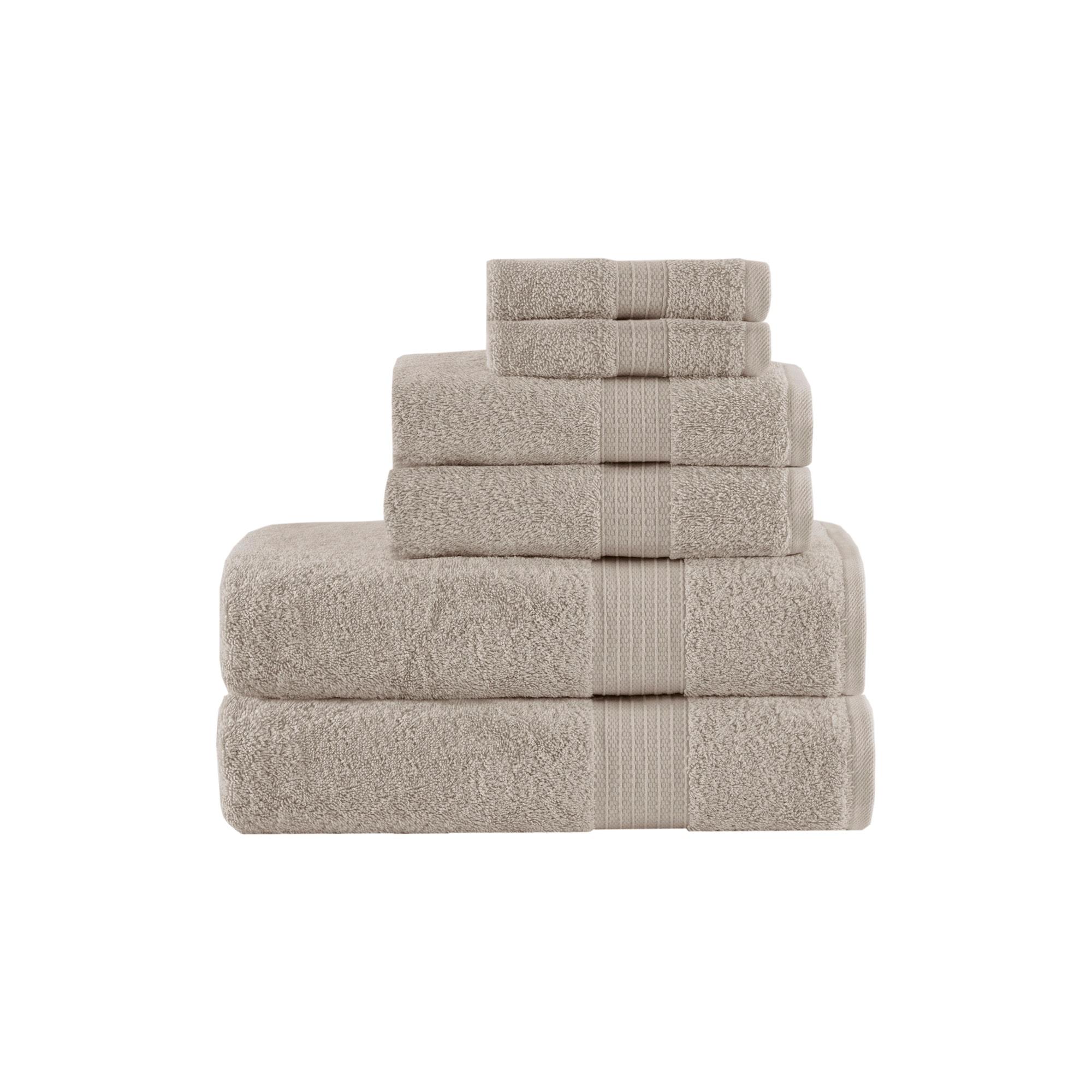 6 Pack Cotton Towel Set