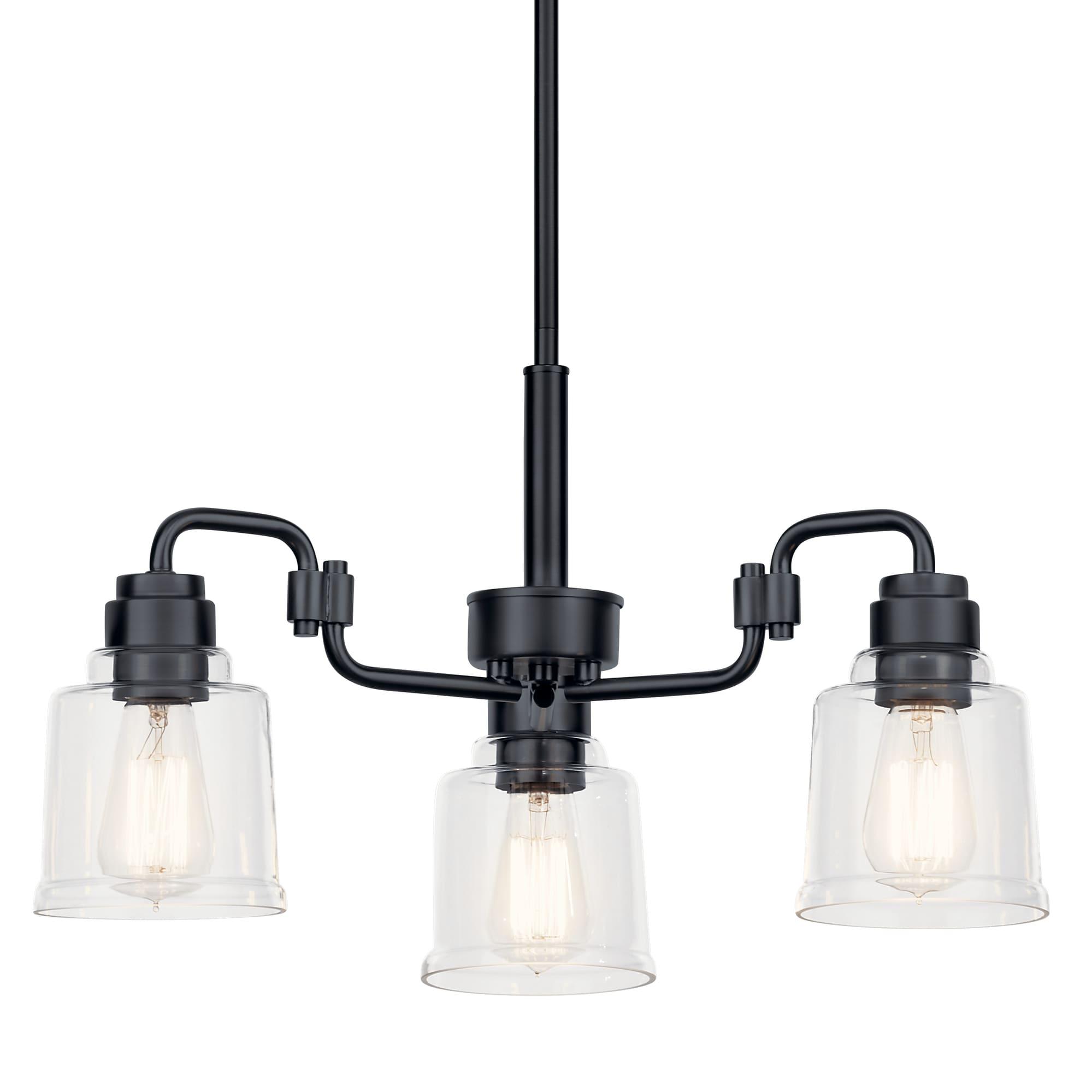 Kichler Lighting Aivian 3 - Light Chandelier in  Black