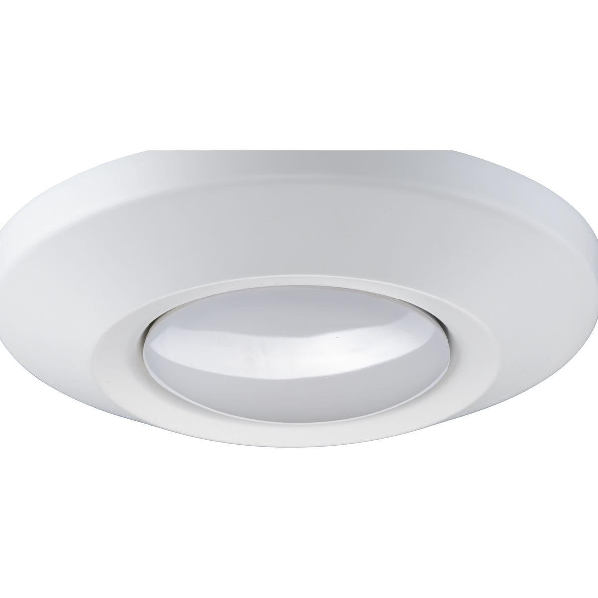 Progress Lighting, Intrinsic Collection, 1-Light Surface Mount, Satin White, Eyeball Downlight
