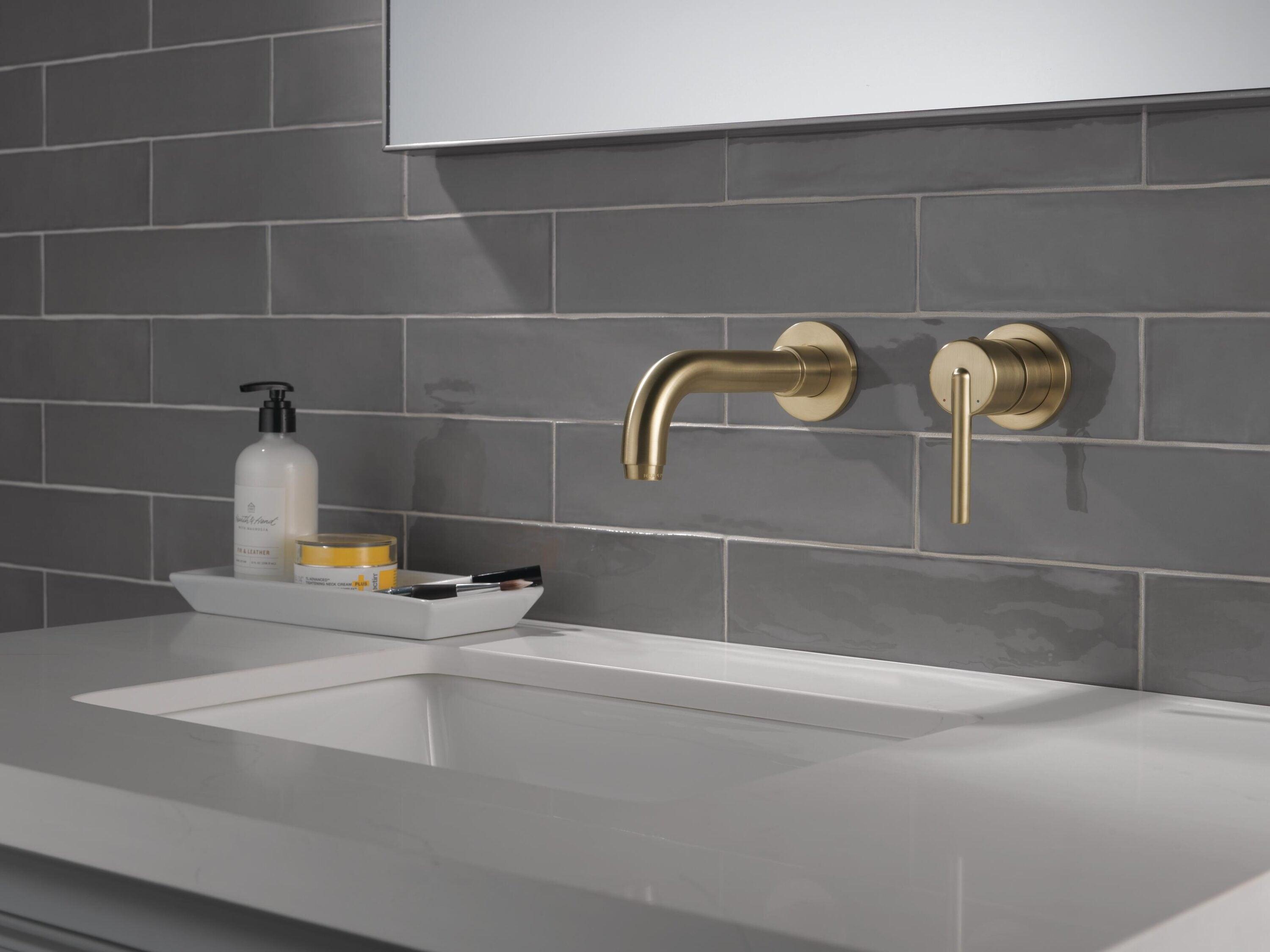 Trinsic Wall Mounted Bathroom Faucet