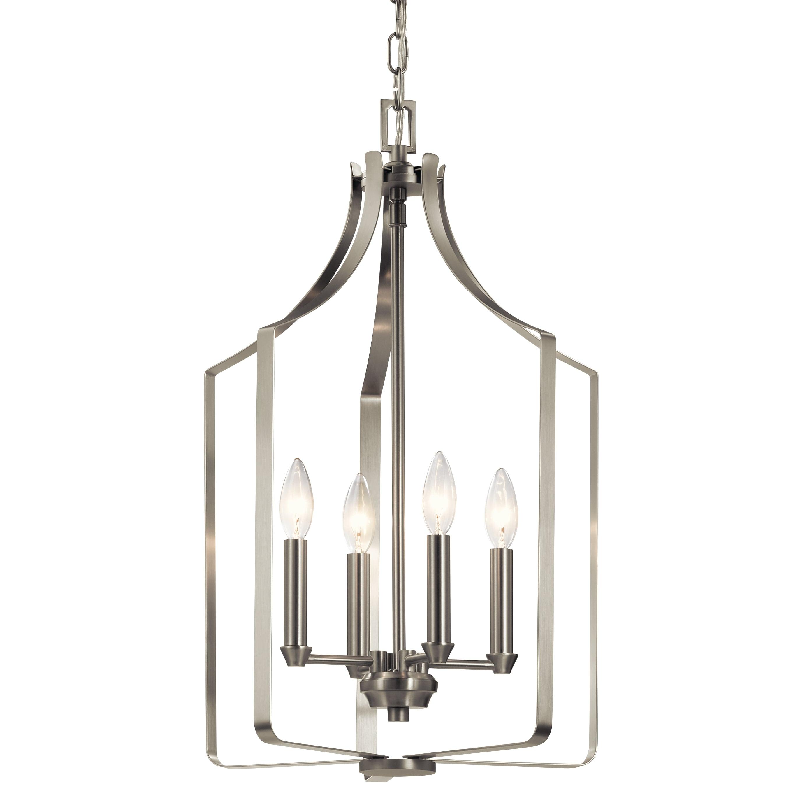 Mericle 4 - Light Lantern Geometric Chandelier