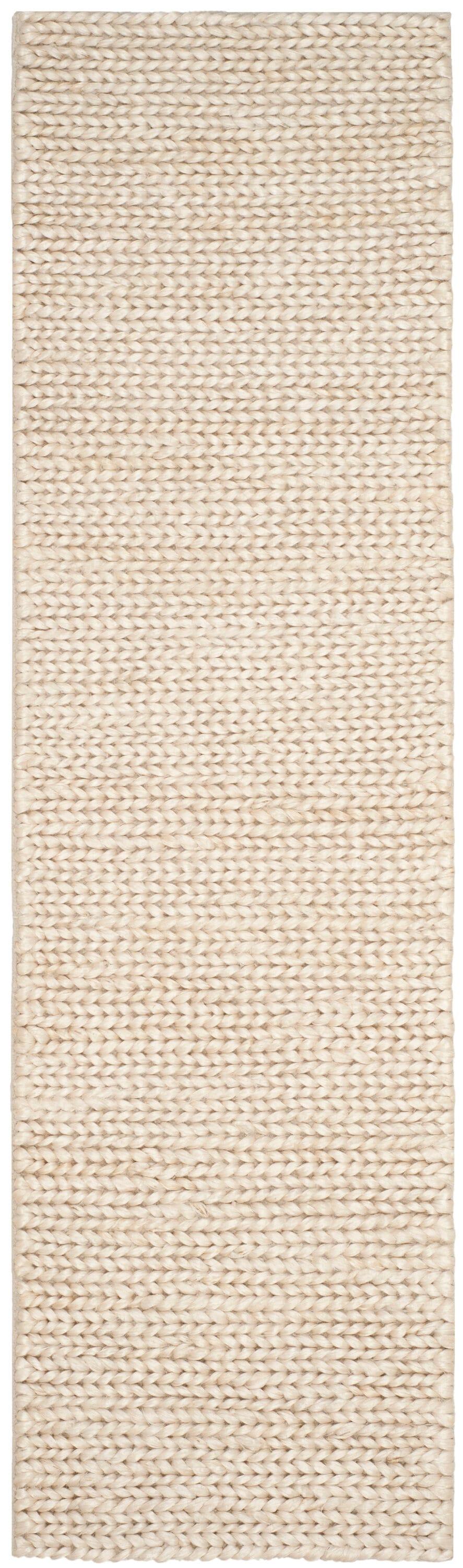 Natural Fiber NF520 Hand Woven Indoor Runner Rug - Ivory - 2'3"x8' - Safavieh.